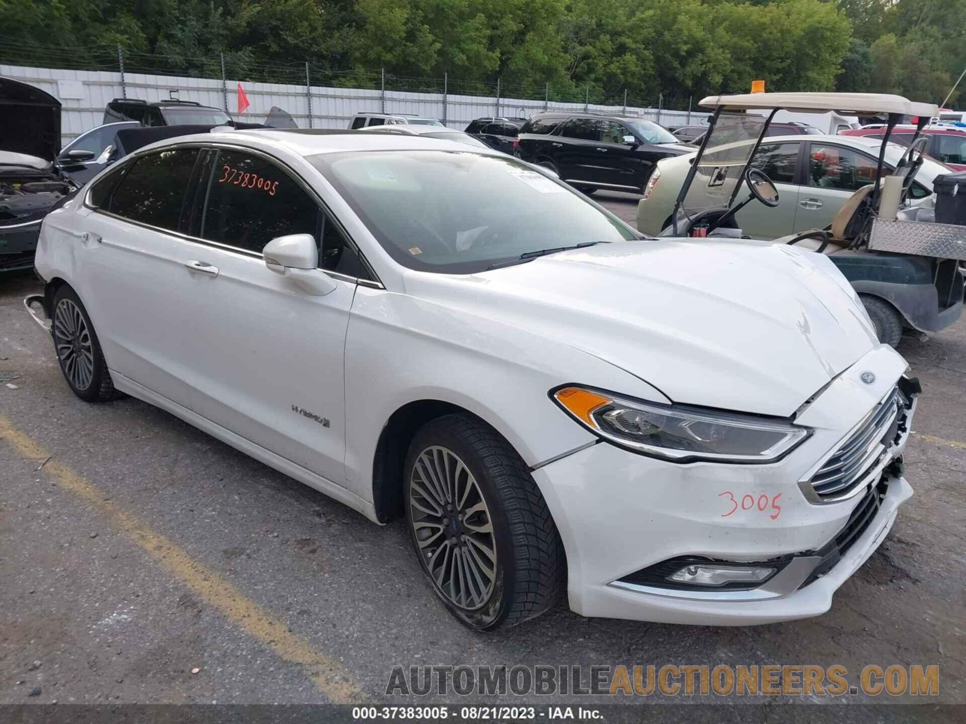 3FA6P0RU7JR155910 FORD FUSION 2018