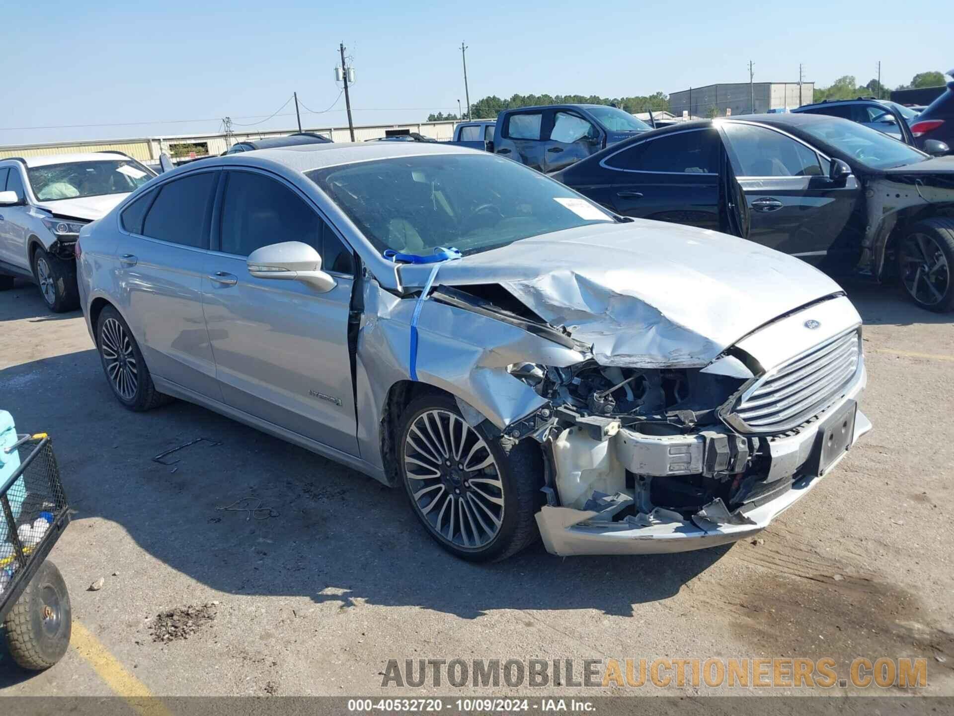 3FA6P0RU7JR194111 FORD FUSION HYBRID 2018