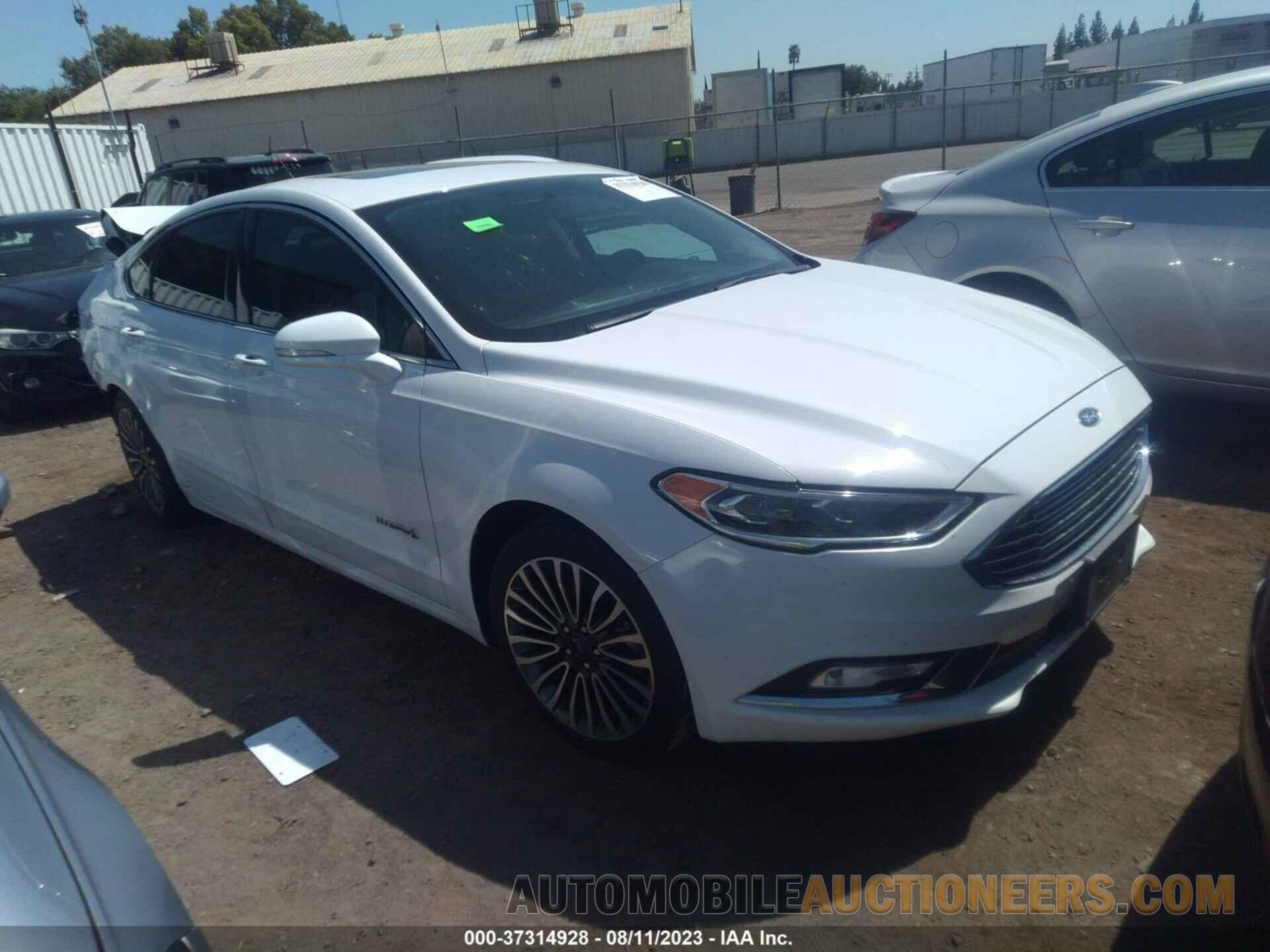 3FA6P0RU7JR249334 FORD FUSION HYBRID 2018