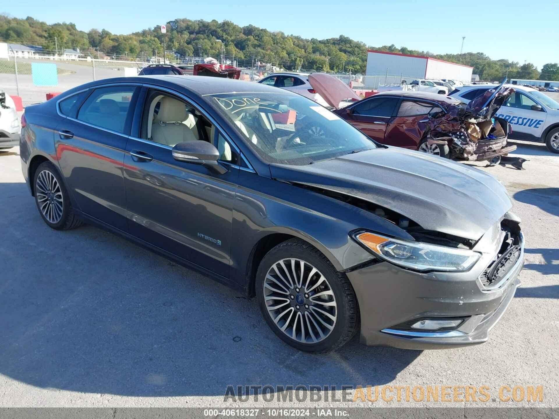 3FA6P0RU7JR269342 FORD FUSION HYBRID 2018