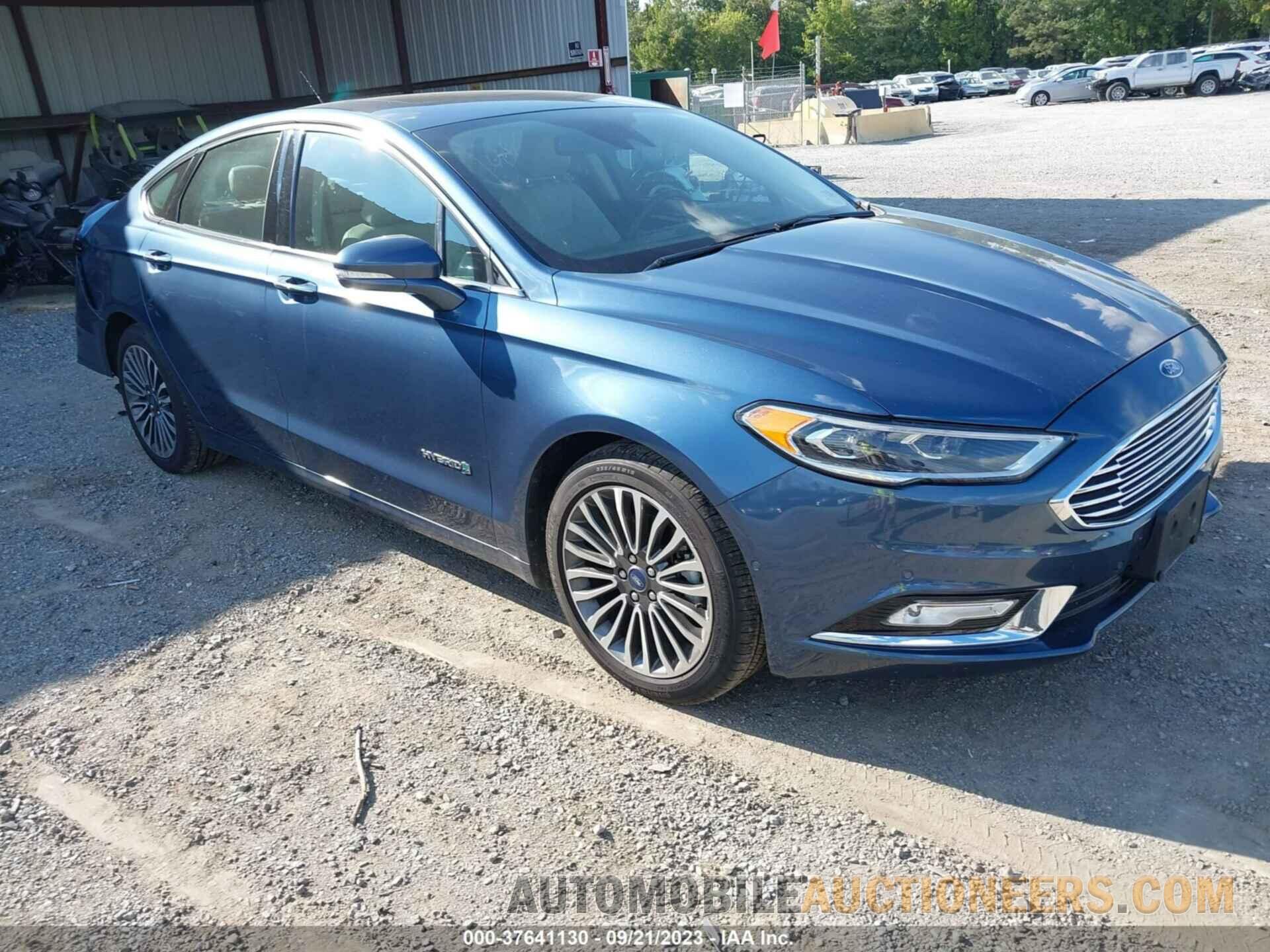 3FA6P0RU8JR273769 FORD FUSION HYBRID 2018