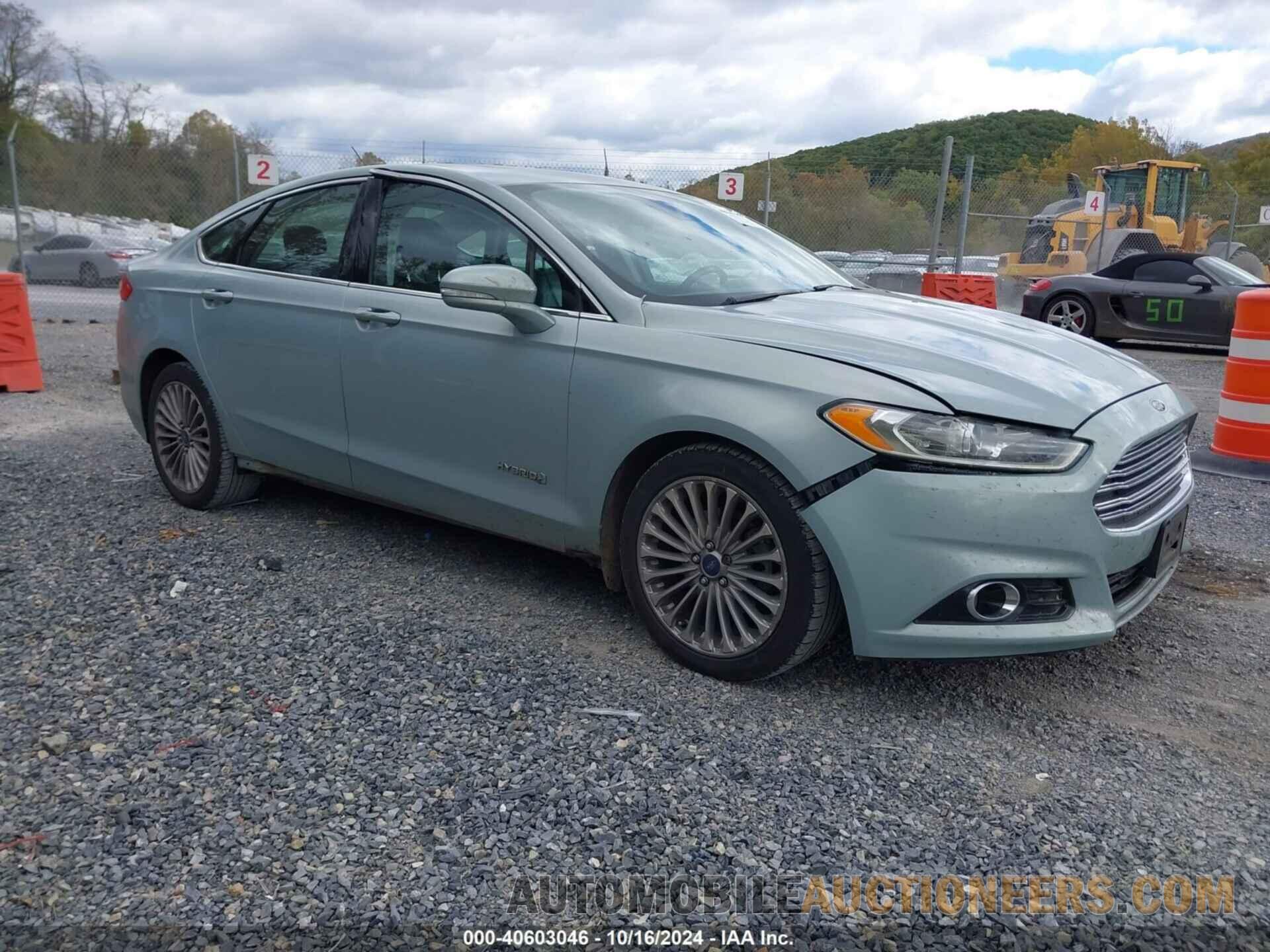 3FA6P0RU9ER105676 FORD FUSION HYBRID 2014