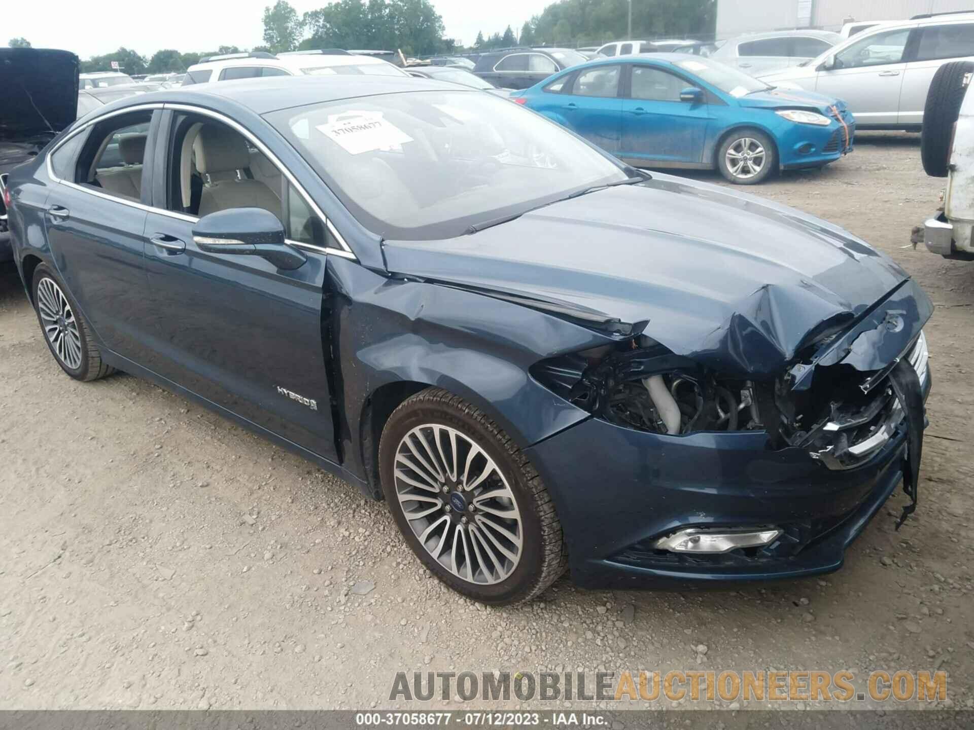 3FA6P0RU9JR147839 FORD FUSION HYBRID 2018