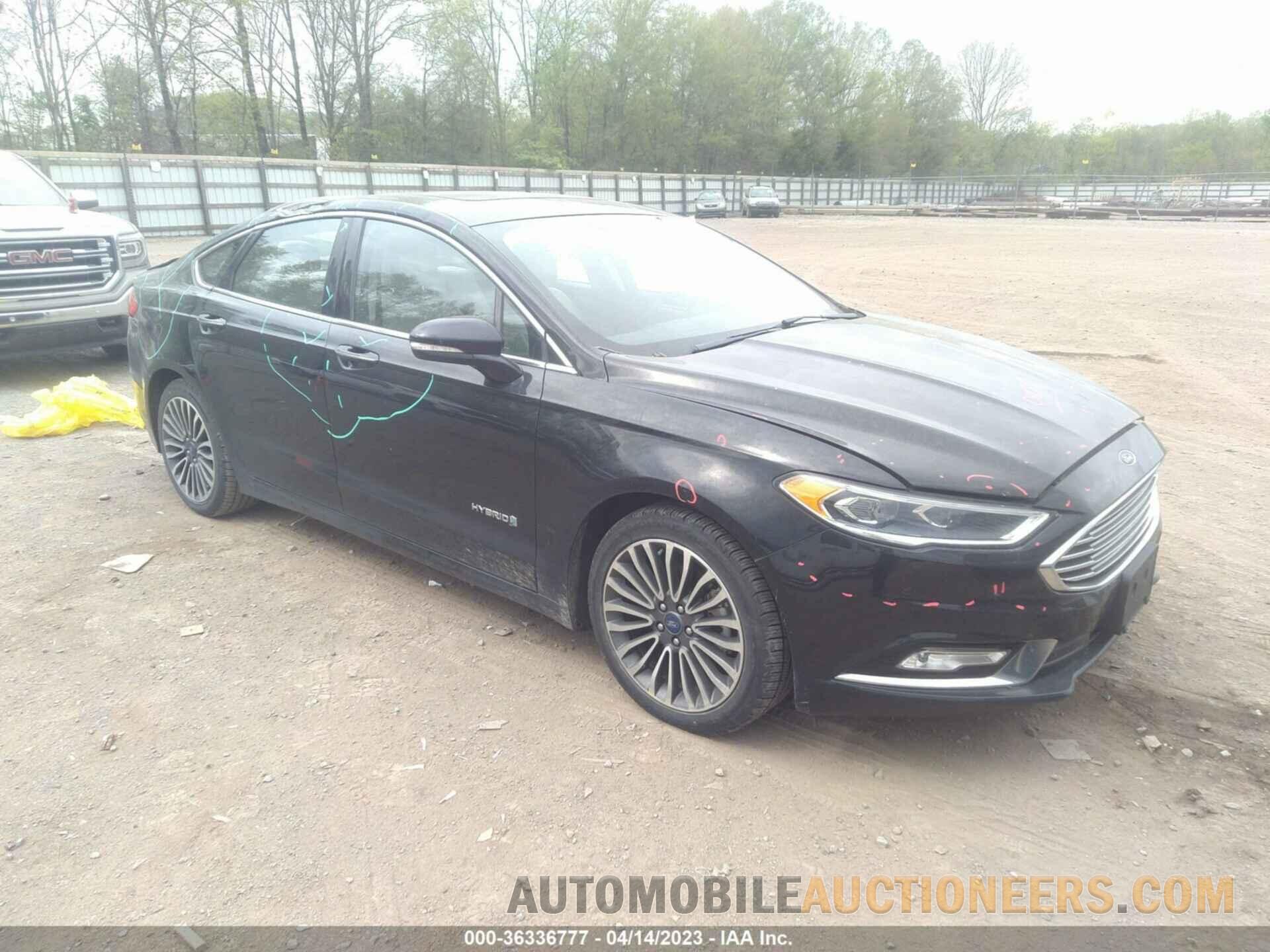 3FA6P0RU9JR227514 FORD FUSION HYBRID 2018