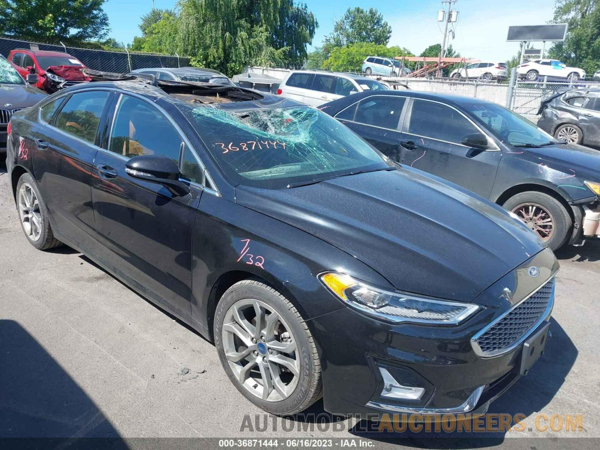 3FA6P0RU9KR272986 FORD FUSION HYBRID 2019