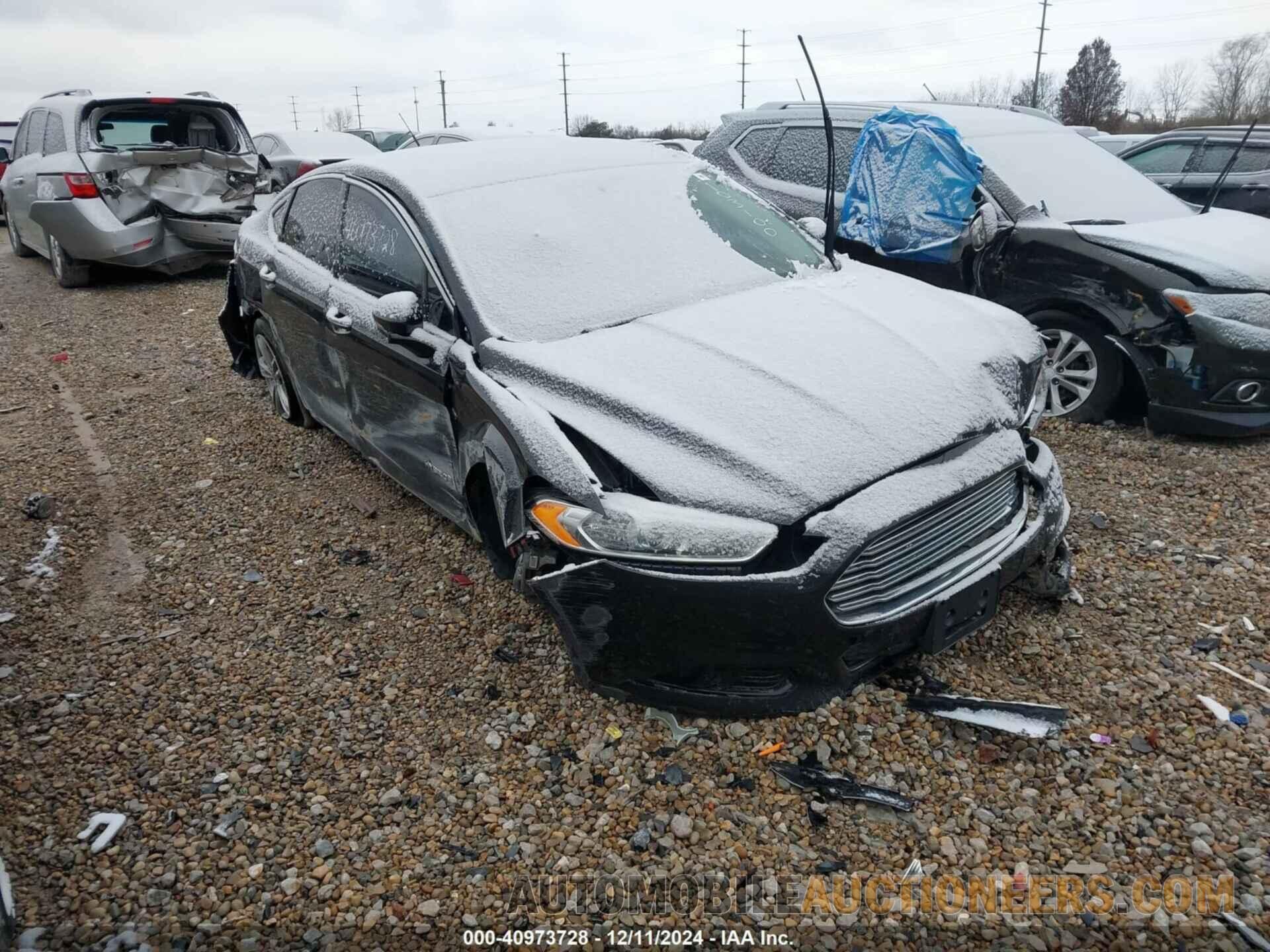 3FA6P0RUXFR103100 FORD FUSION HYBRID 2015