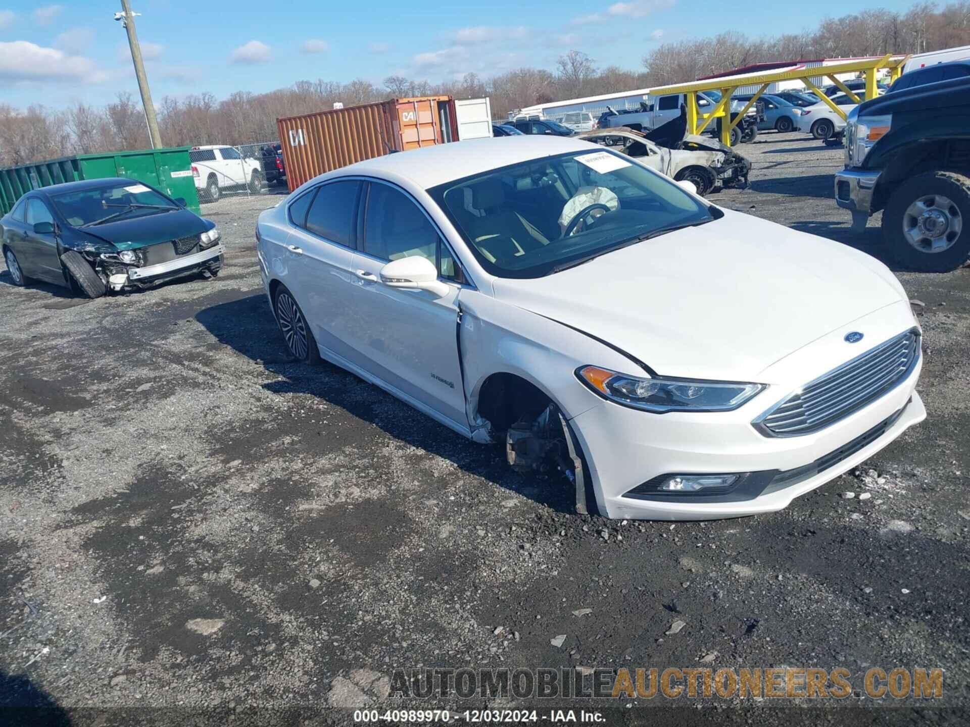 3FA6P0RUXHR384012 FORD FUSION HYBRID 2017