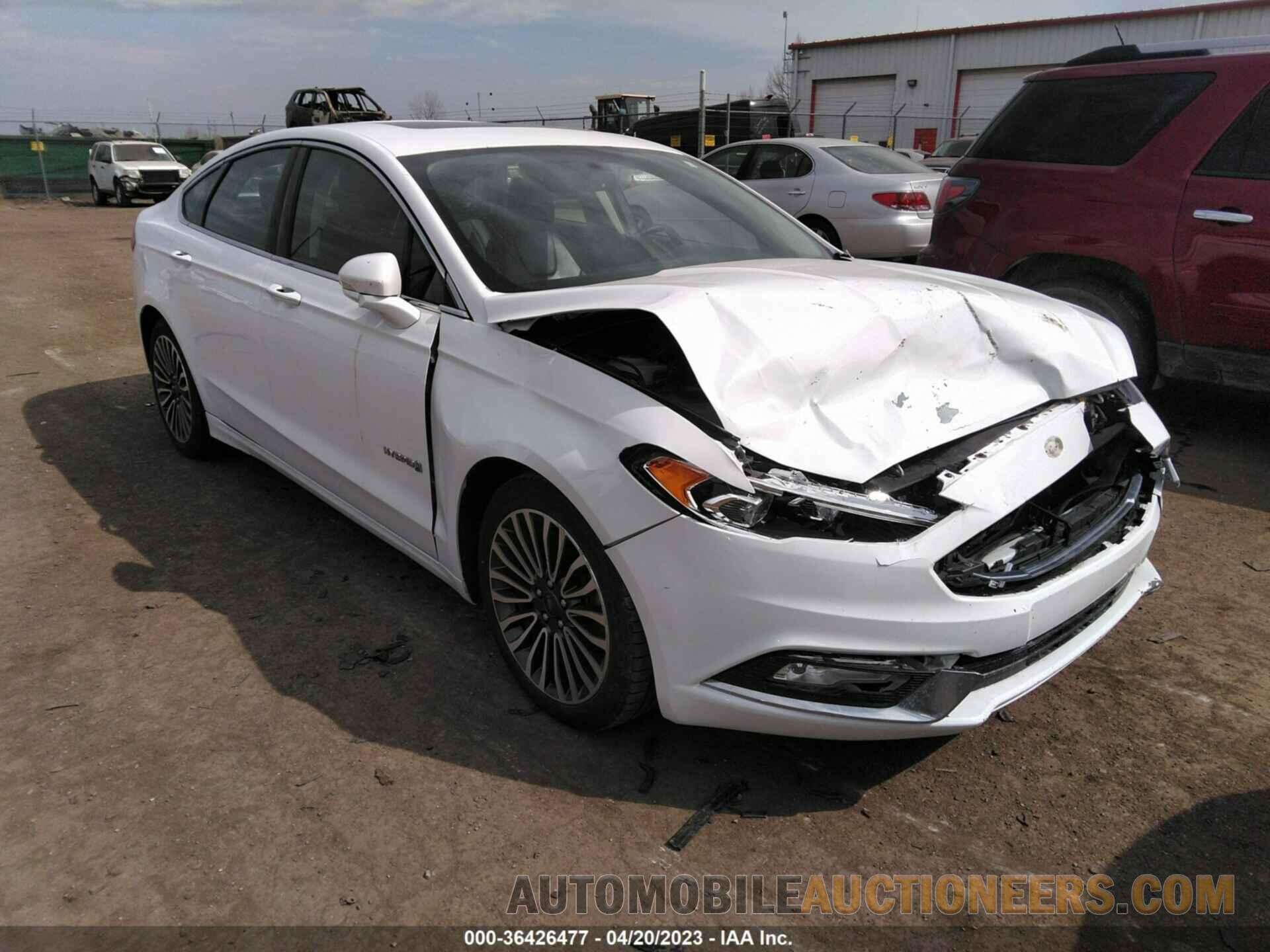 3FA6P0RUXJR124425 FORD FUSION HYBRID 2018