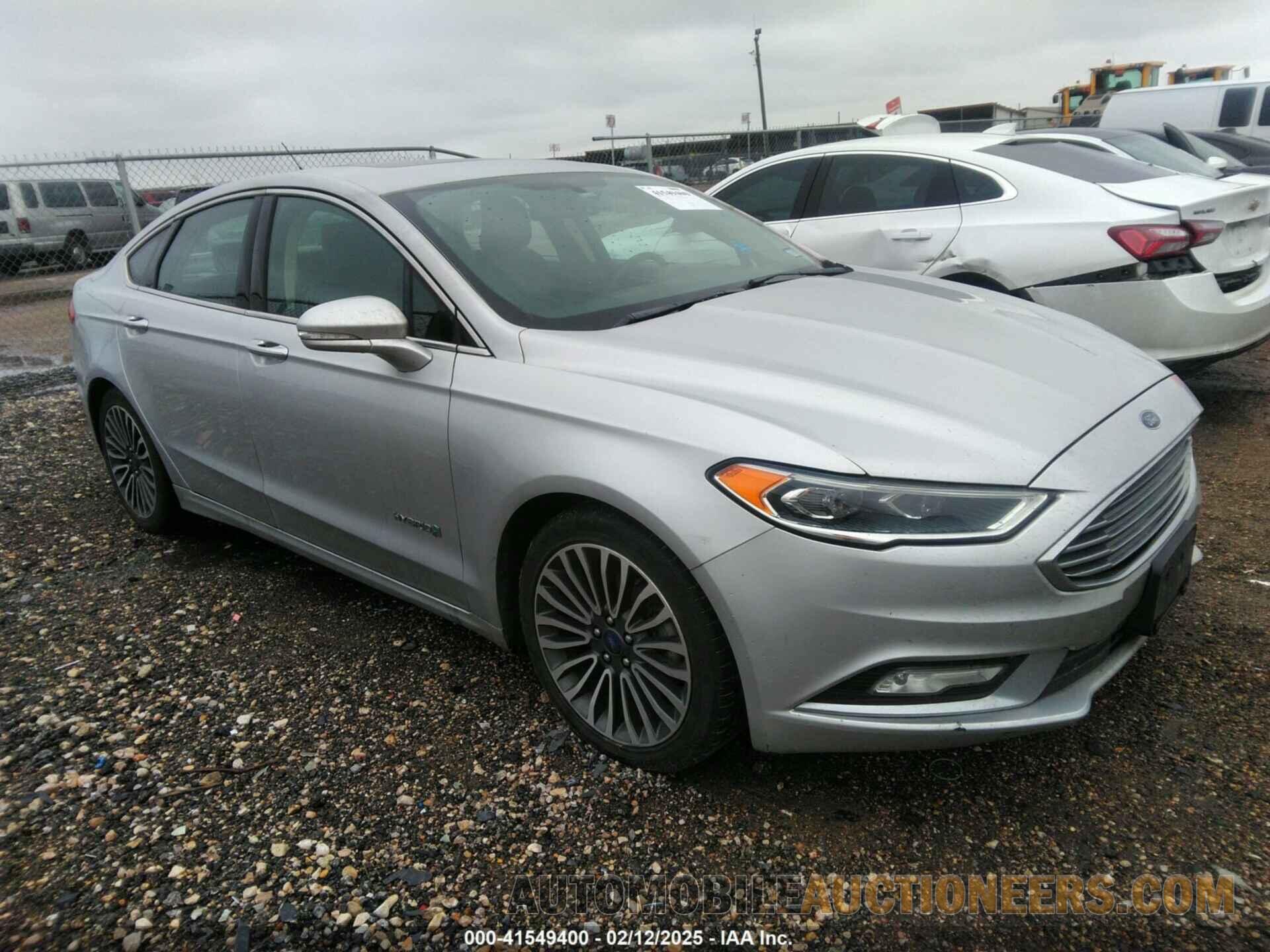 3FA6P0RUXJR207174 FORD FUSION HYBRID 2018