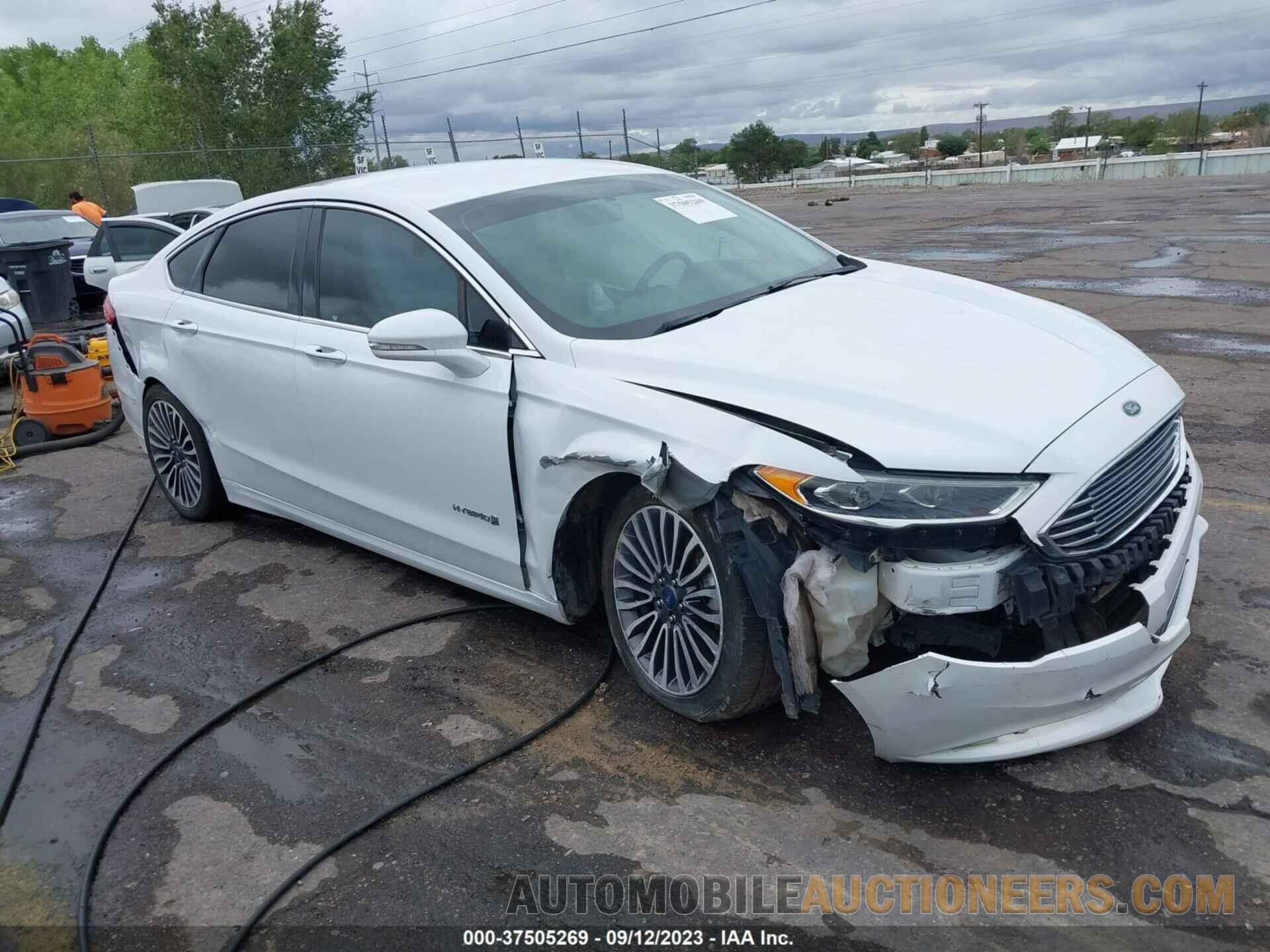 3FA6P0RUXJR219129 FORD FUSION HYBRID 2018