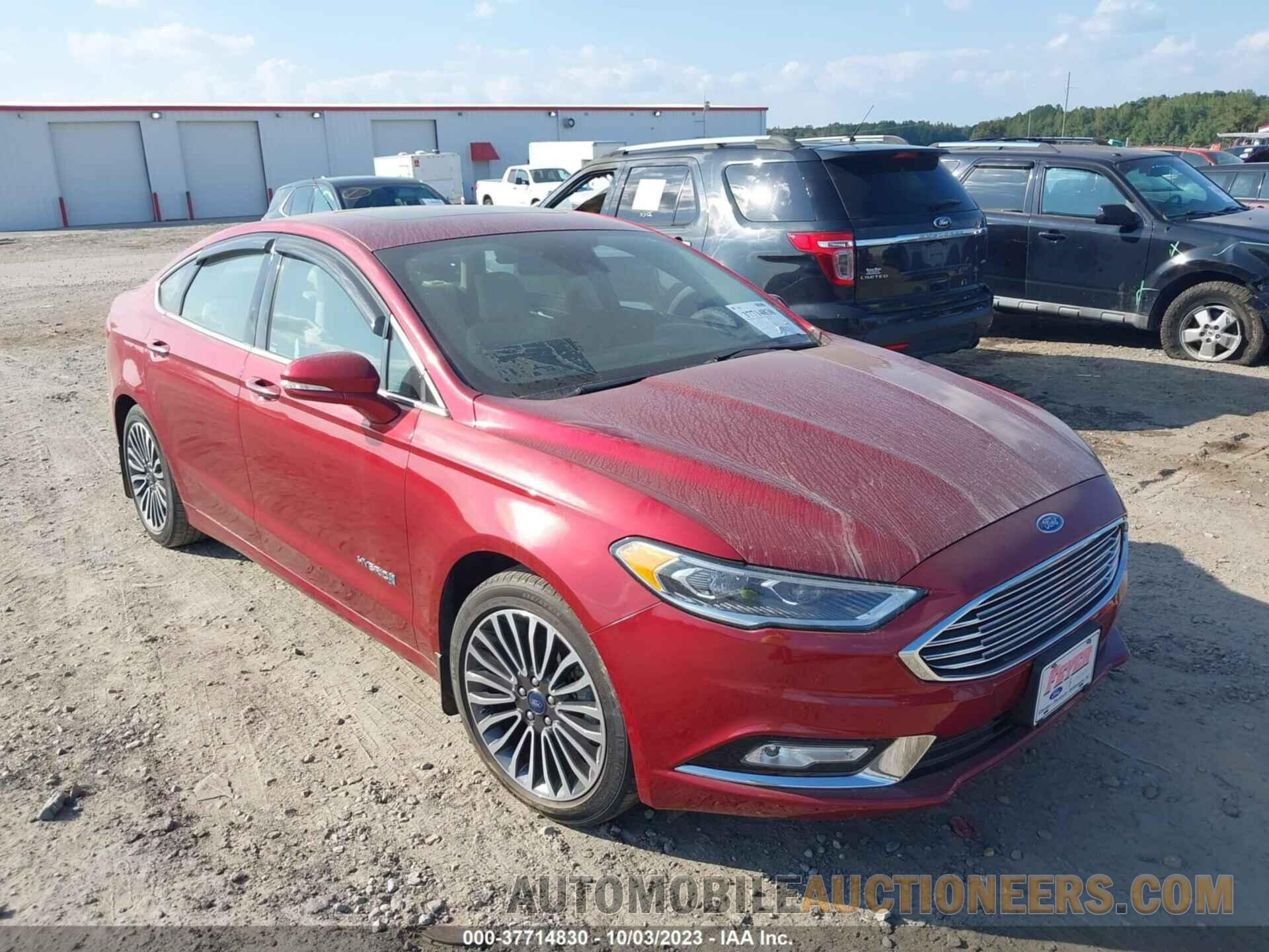 3FA6P0RUXJR245021 FORD FUSION HYBRID 2018