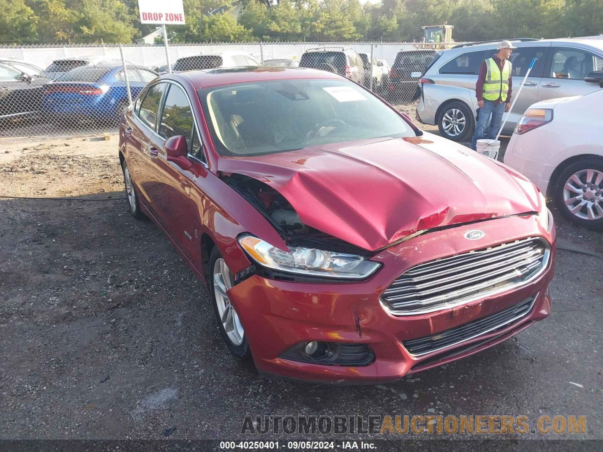 3FA6P0SU0FR158116 FORD FUSION ENERGI 2015