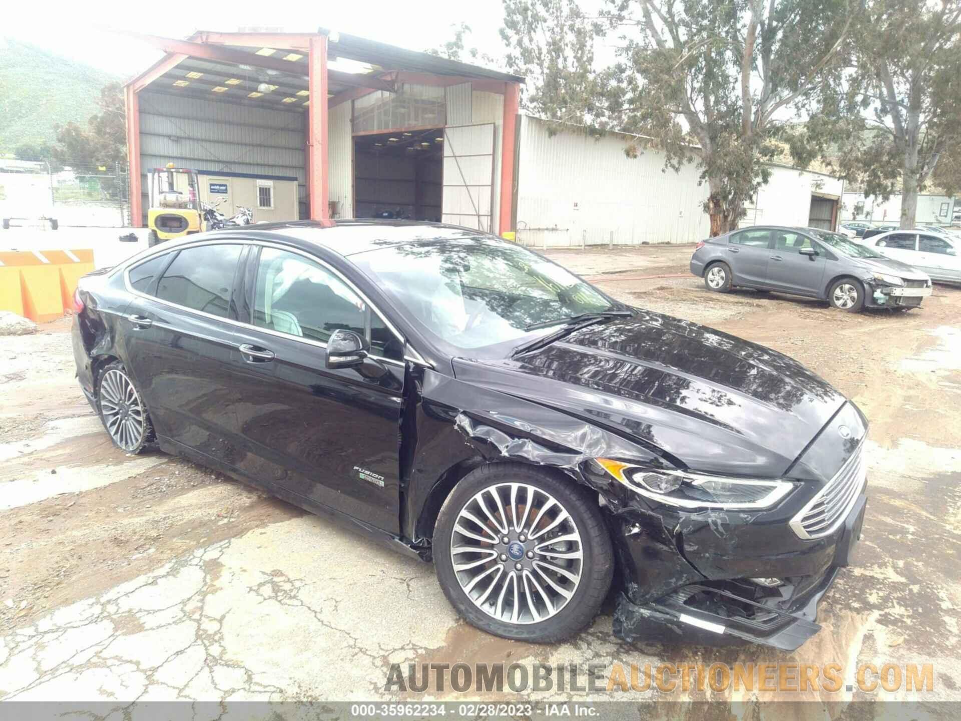 3FA6P0SU0JR127599 FORD FUSION ENERGI 2018