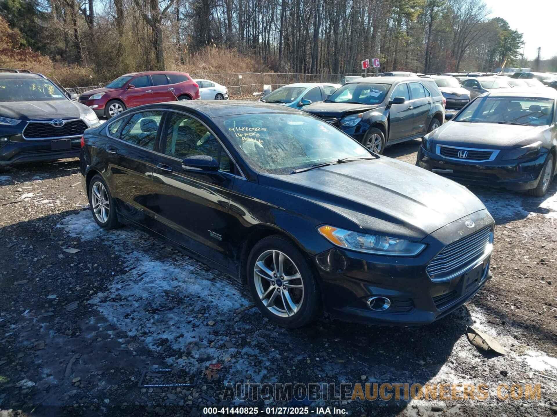 3FA6P0SU2GR162380 FORD FUSION ENERGI 2016