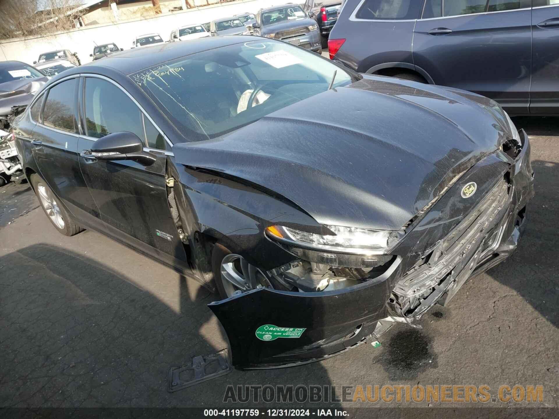 3FA6P0SU3FR147496 FORD FUSION ENERGI 2015