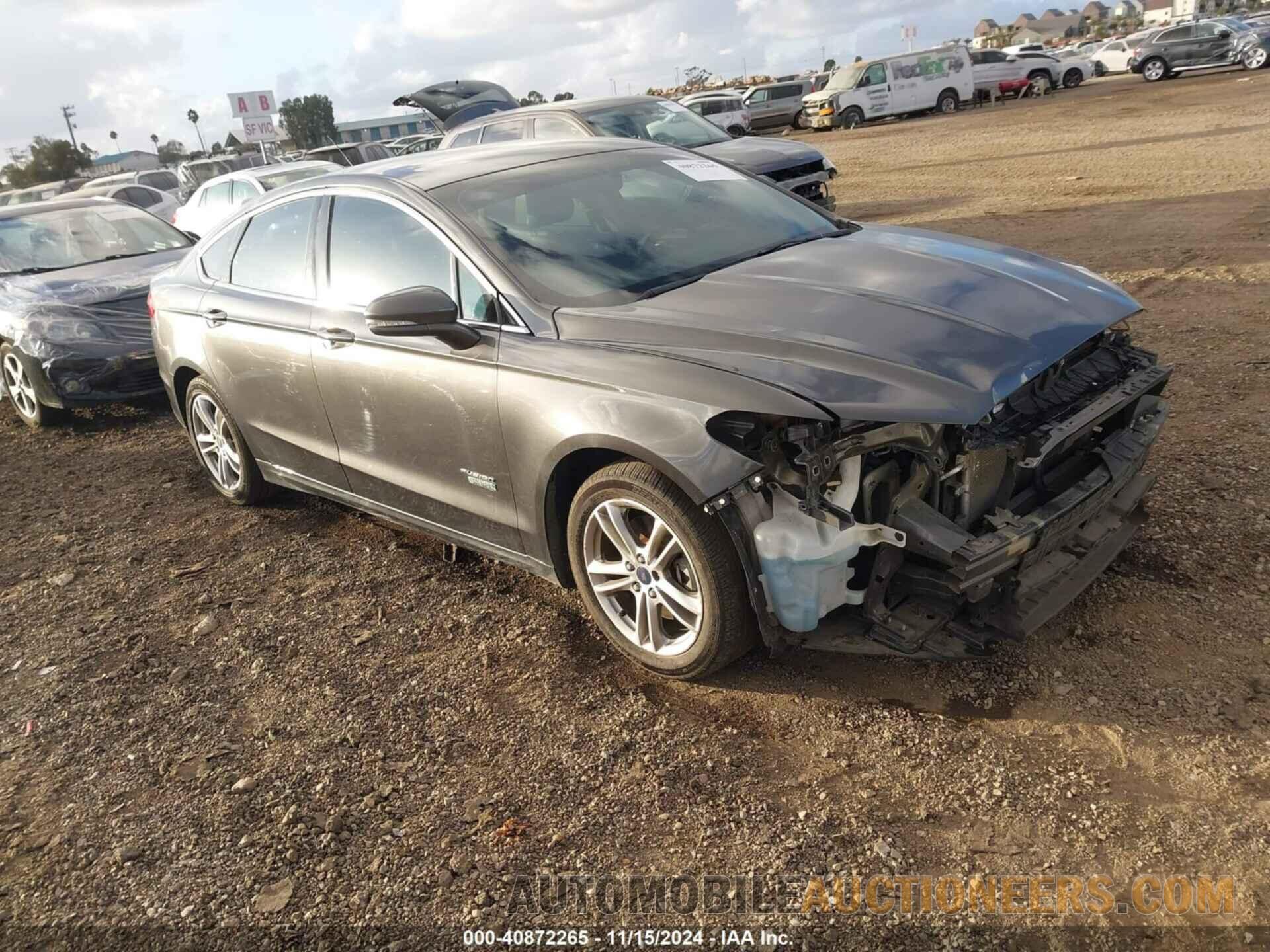 3FA6P0SU3GR349501 FORD FUSION ENERGI 2016