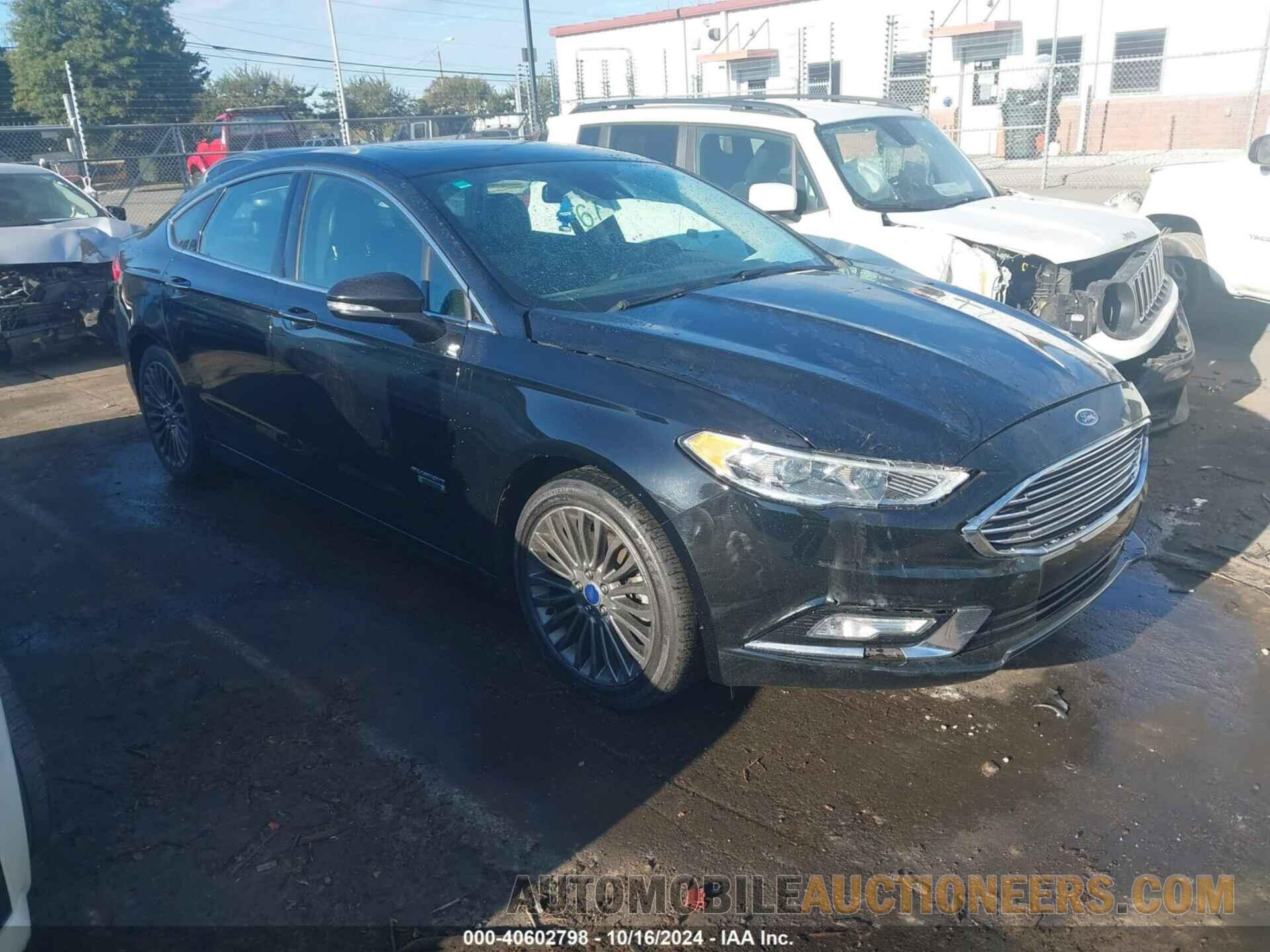 3FA6P0SU4HR136090 FORD FUSION ENERGI 2017