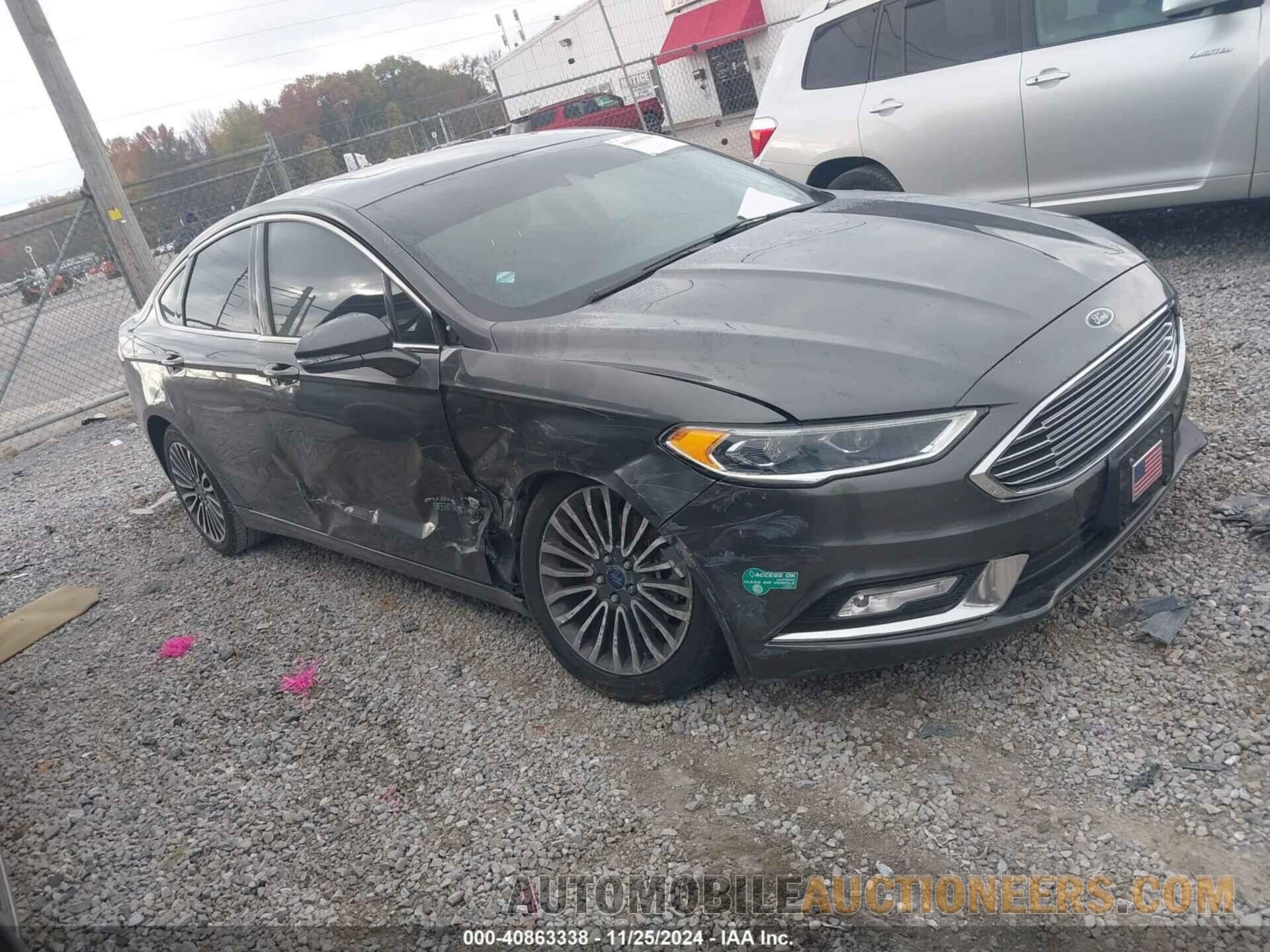 3FA6P0SU5HR275838 FORD FUSION ENERGI 2017