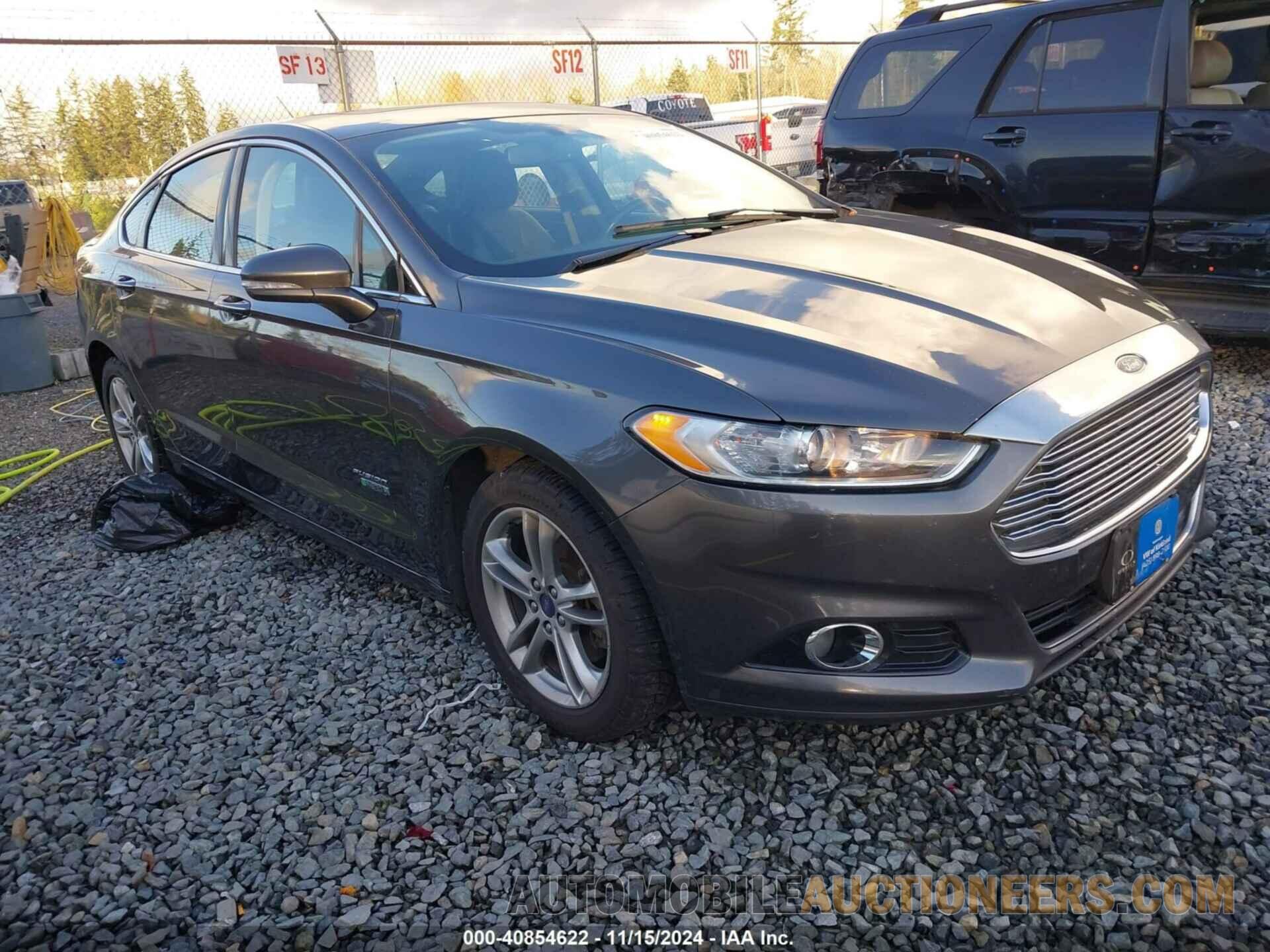 3FA6P0SU6GR196628 FORD FUSION ENERGI 2016