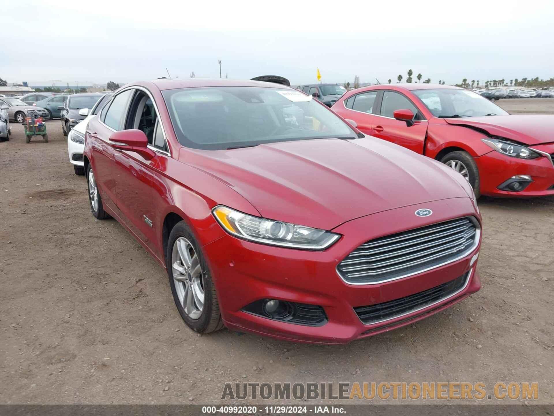 3FA6P0SU7GR115314 FORD FUSION ENERGI 2016