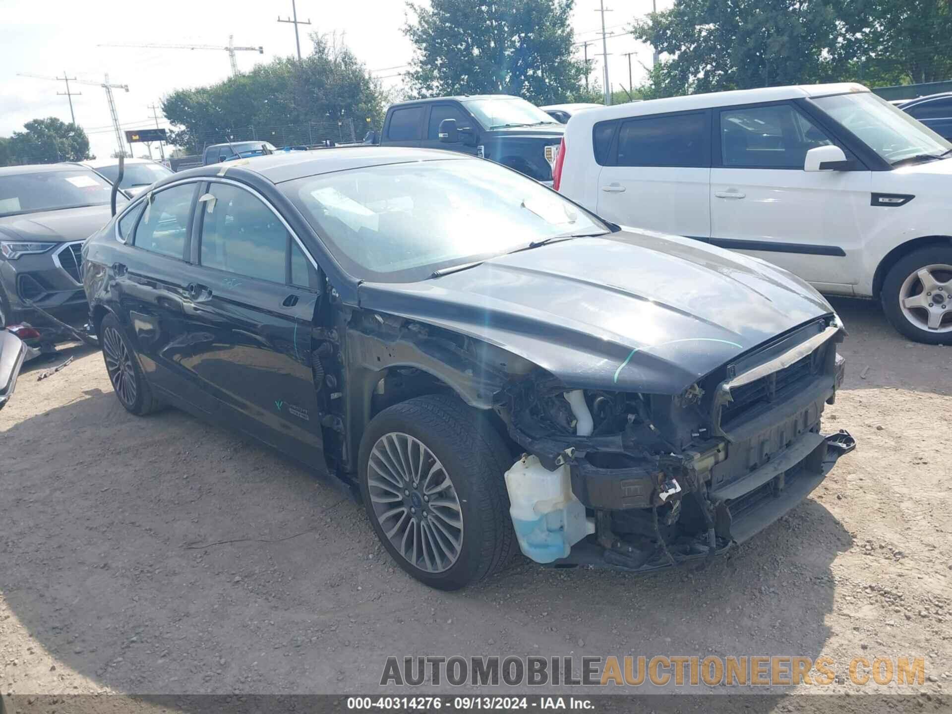 3FA6P0SU7HR231226 FORD FUSION ENERGI 2017