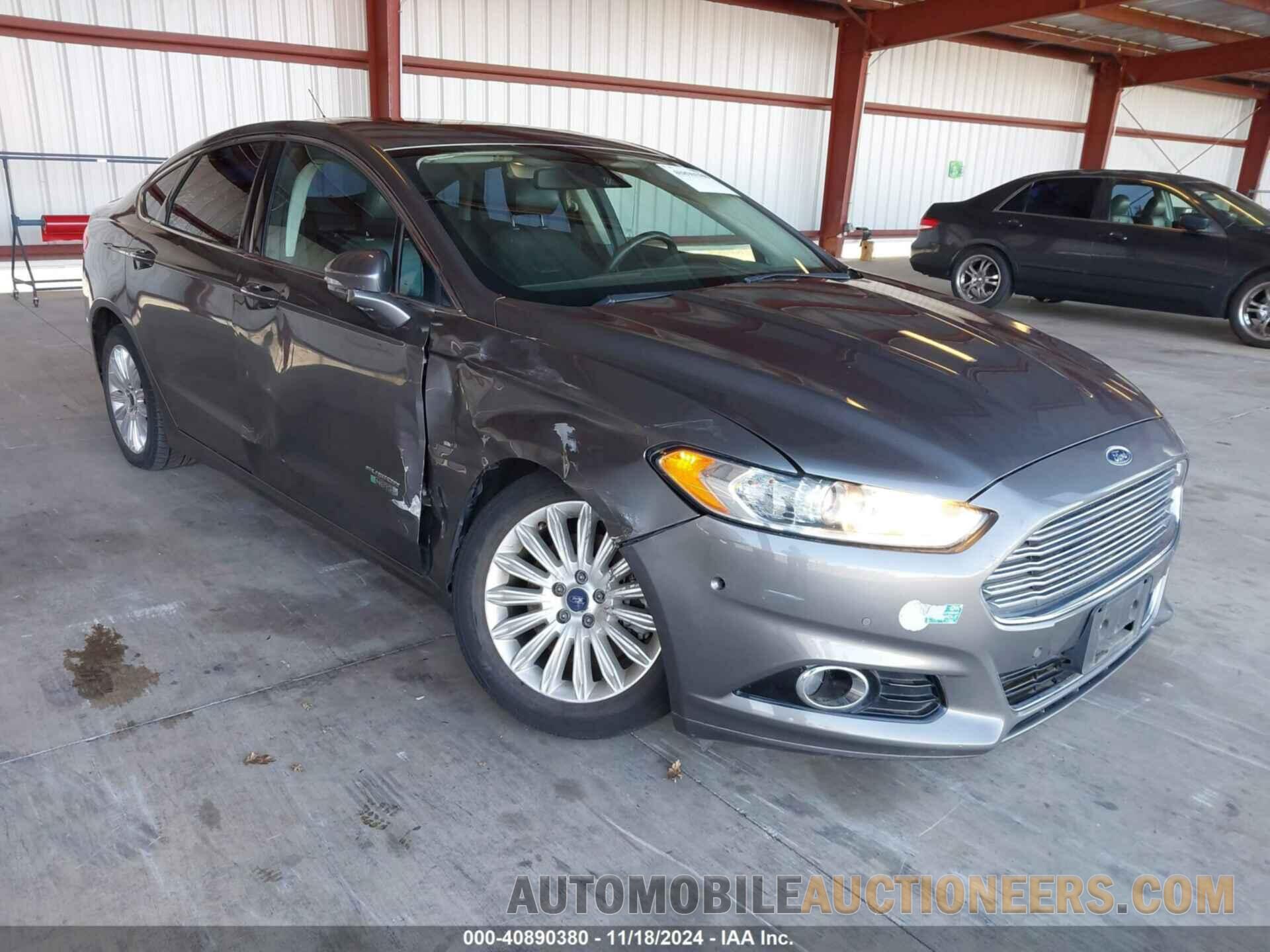 3FA6P0SU9ER379762 FORD FUSION ENERGI 2014