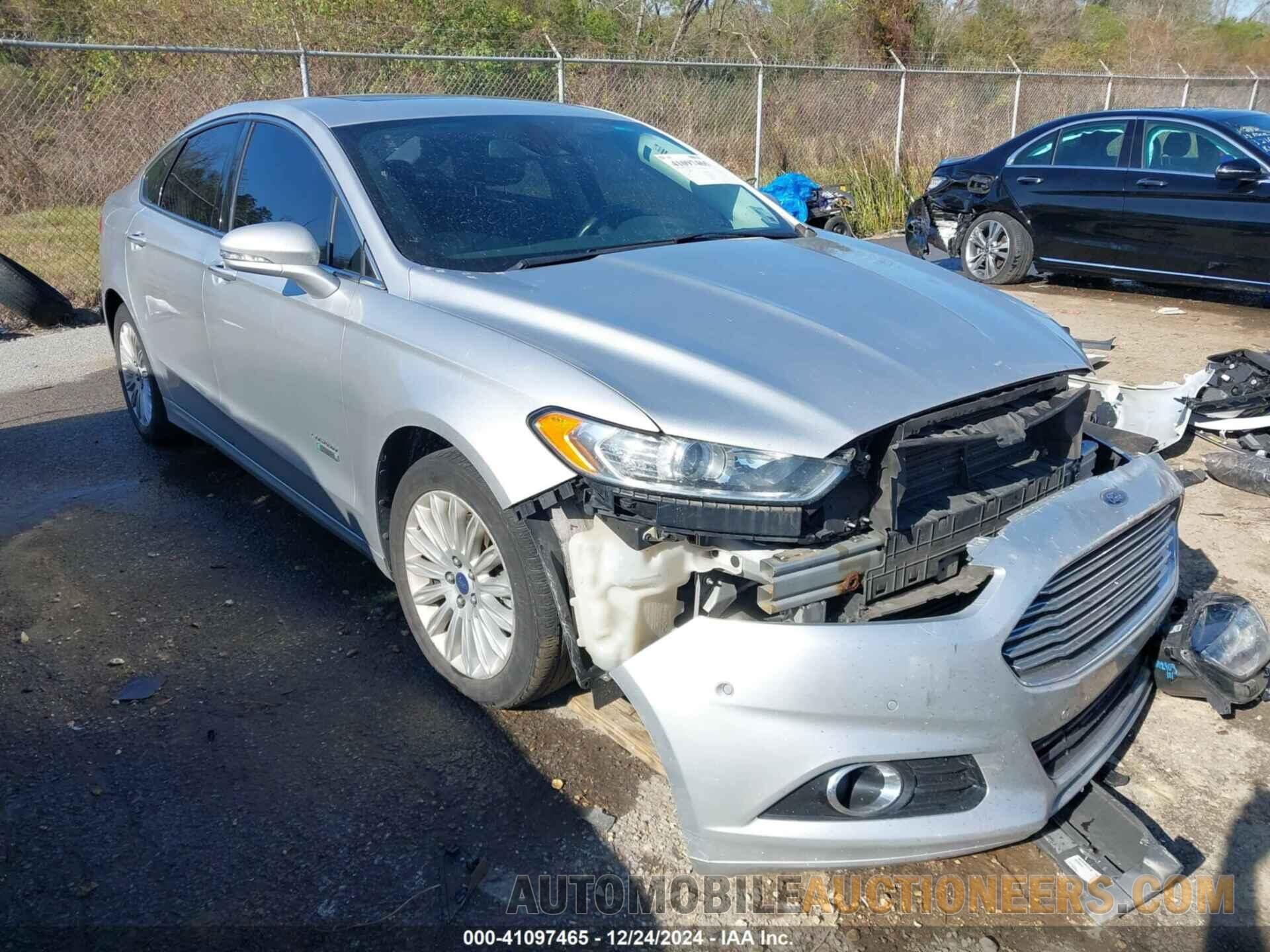 3FA6P0SUXDR285145 FORD FUSION ENERGI 2013