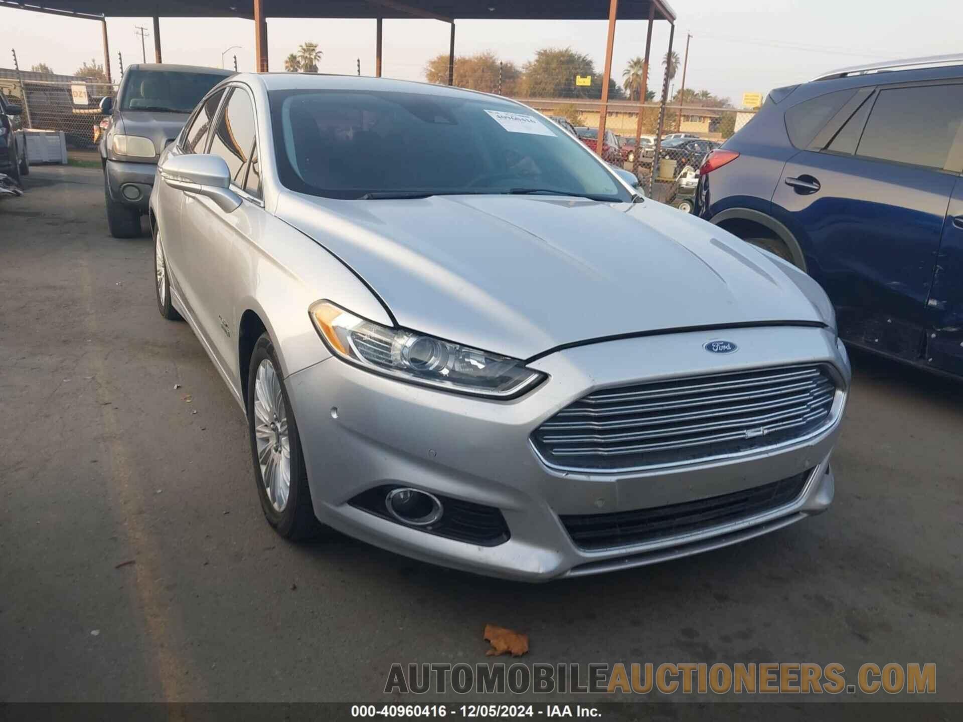 3FA6P0SUXDR300033 FORD FUSION ENERGI 2013