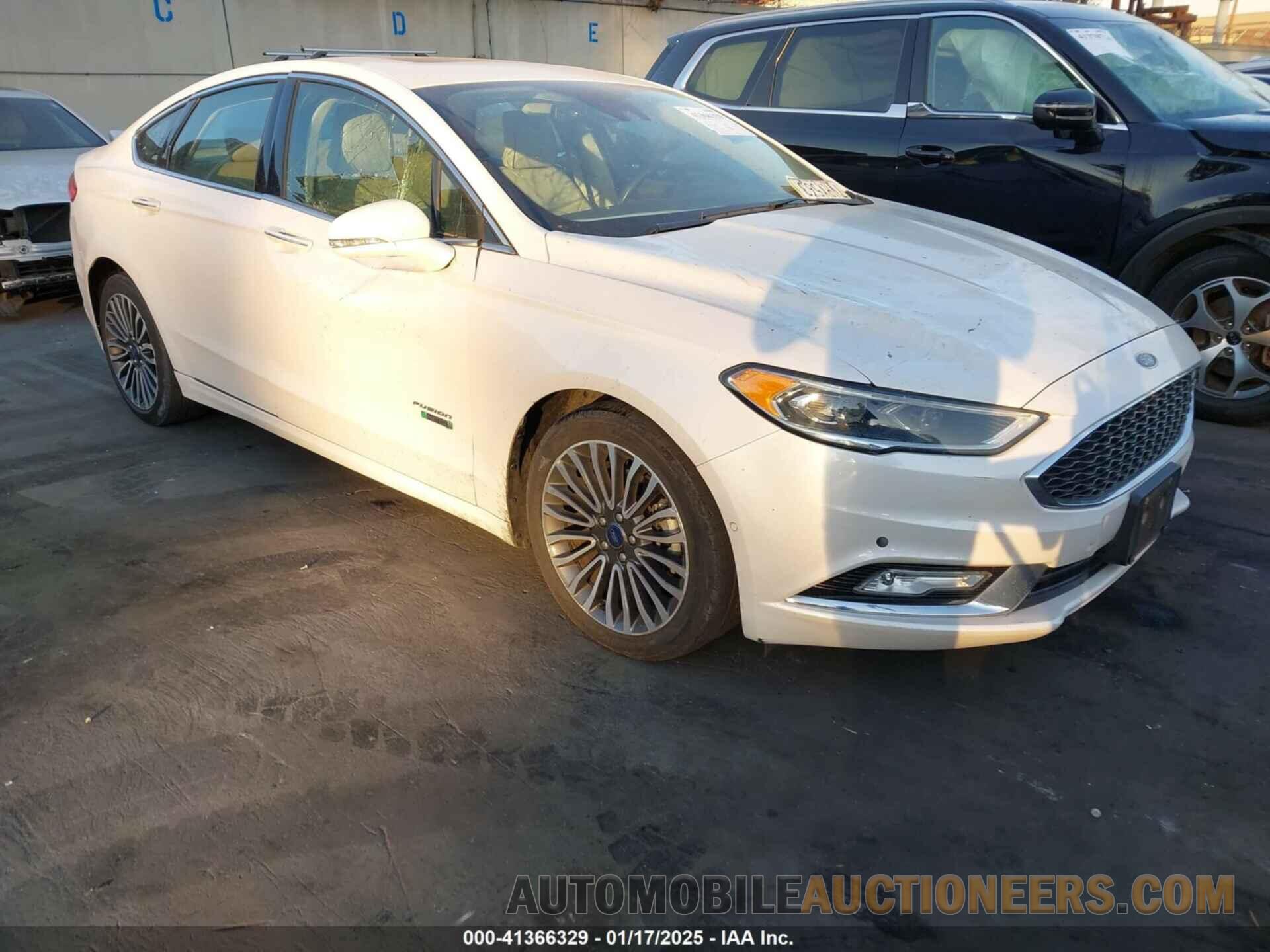 3FA6P0SUXHR201671 FORD FUSION ENERGI 2017