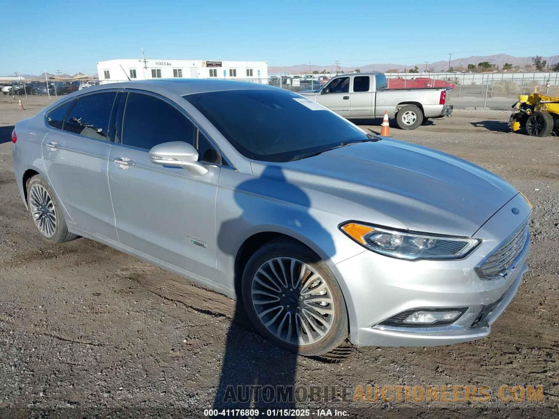 3FA6P0SUXJR123513 FORD FUSION ENERGI 2018