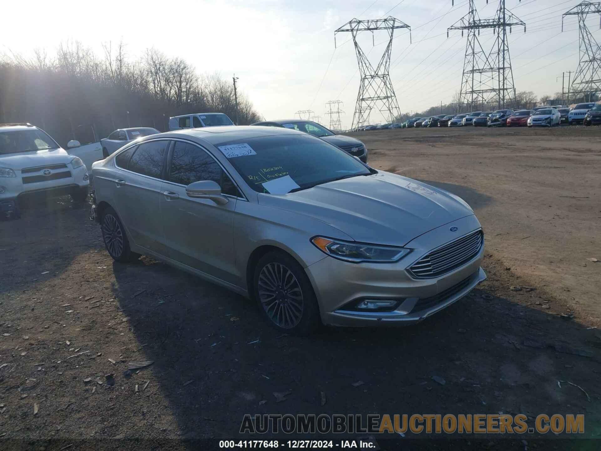 3FA6P0T93HR198221 FORD FUSION 2017