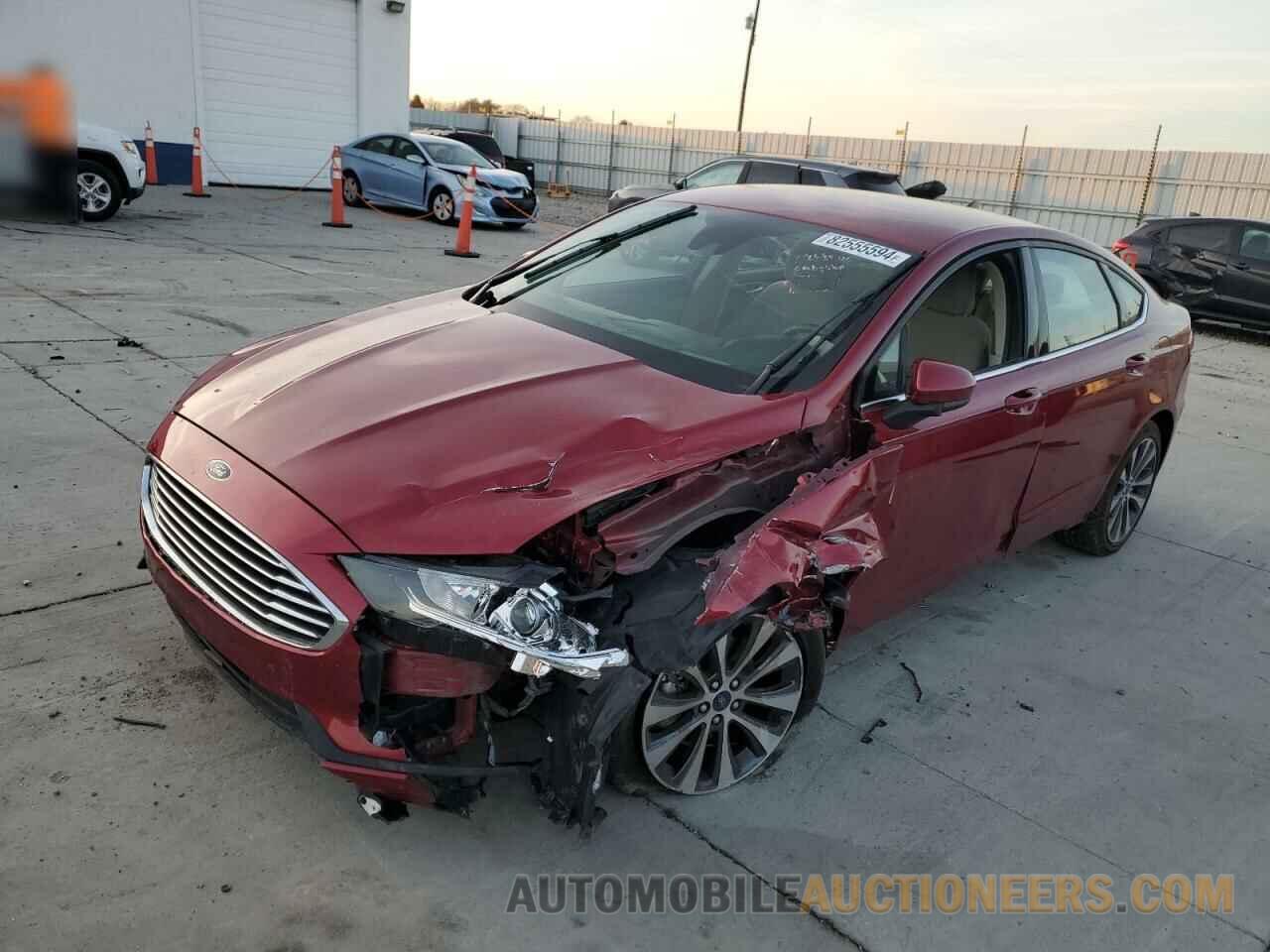 3FA6P0T93KR251328 FORD FUSION 2019