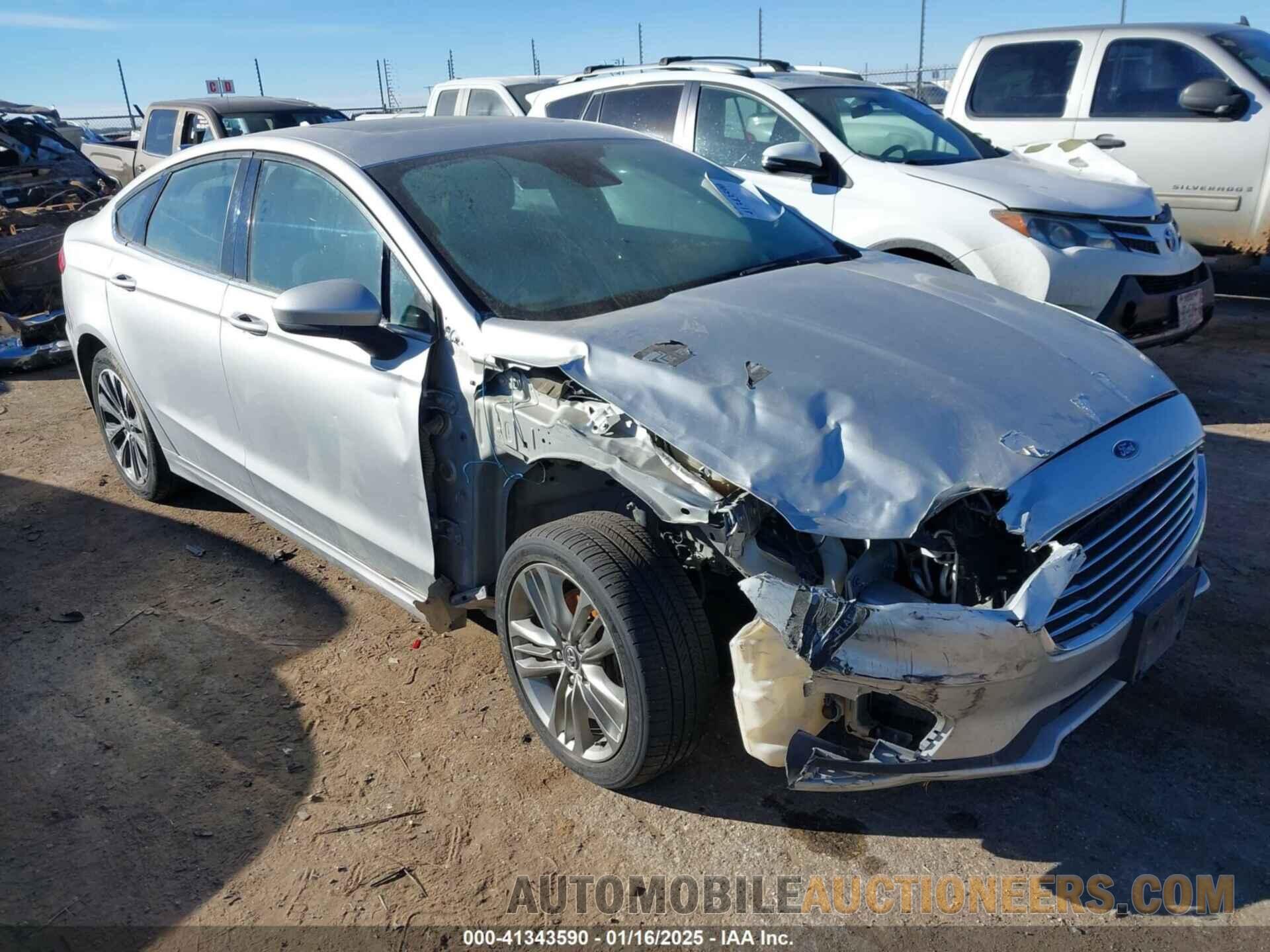 3FA6P0T98KR233567 FORD FUSION 2019