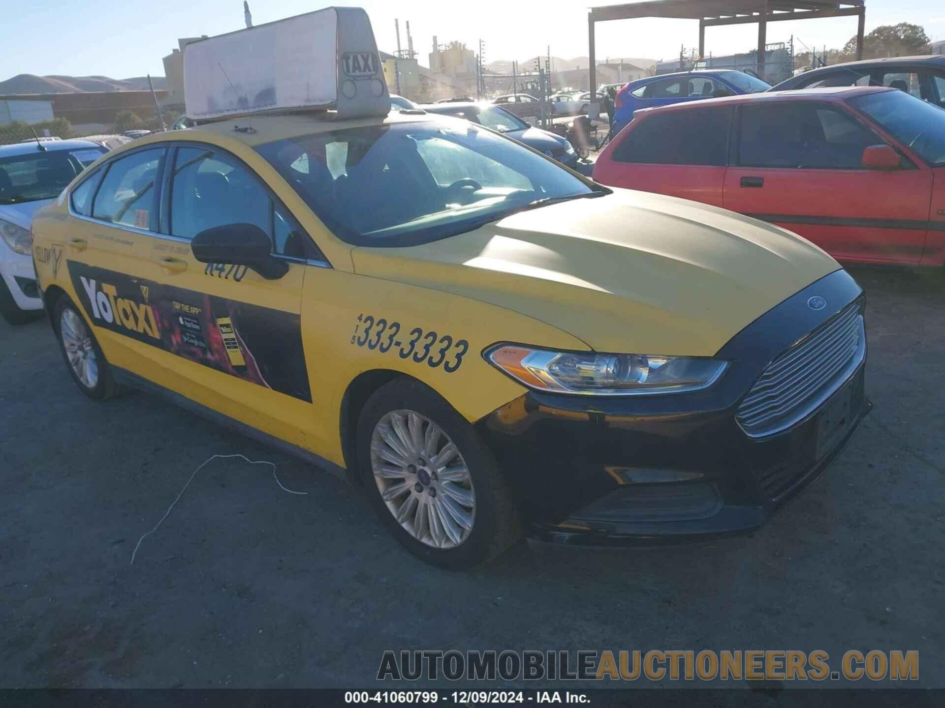 3FA6P0UU1GR176168 FORD FUSION HYBRID 2016