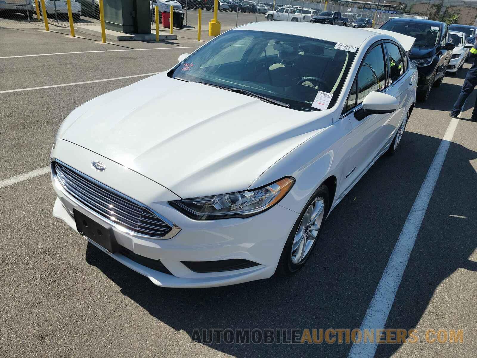 3FA6P0UU3JR273069 Ford Fusion Hybrid 2018