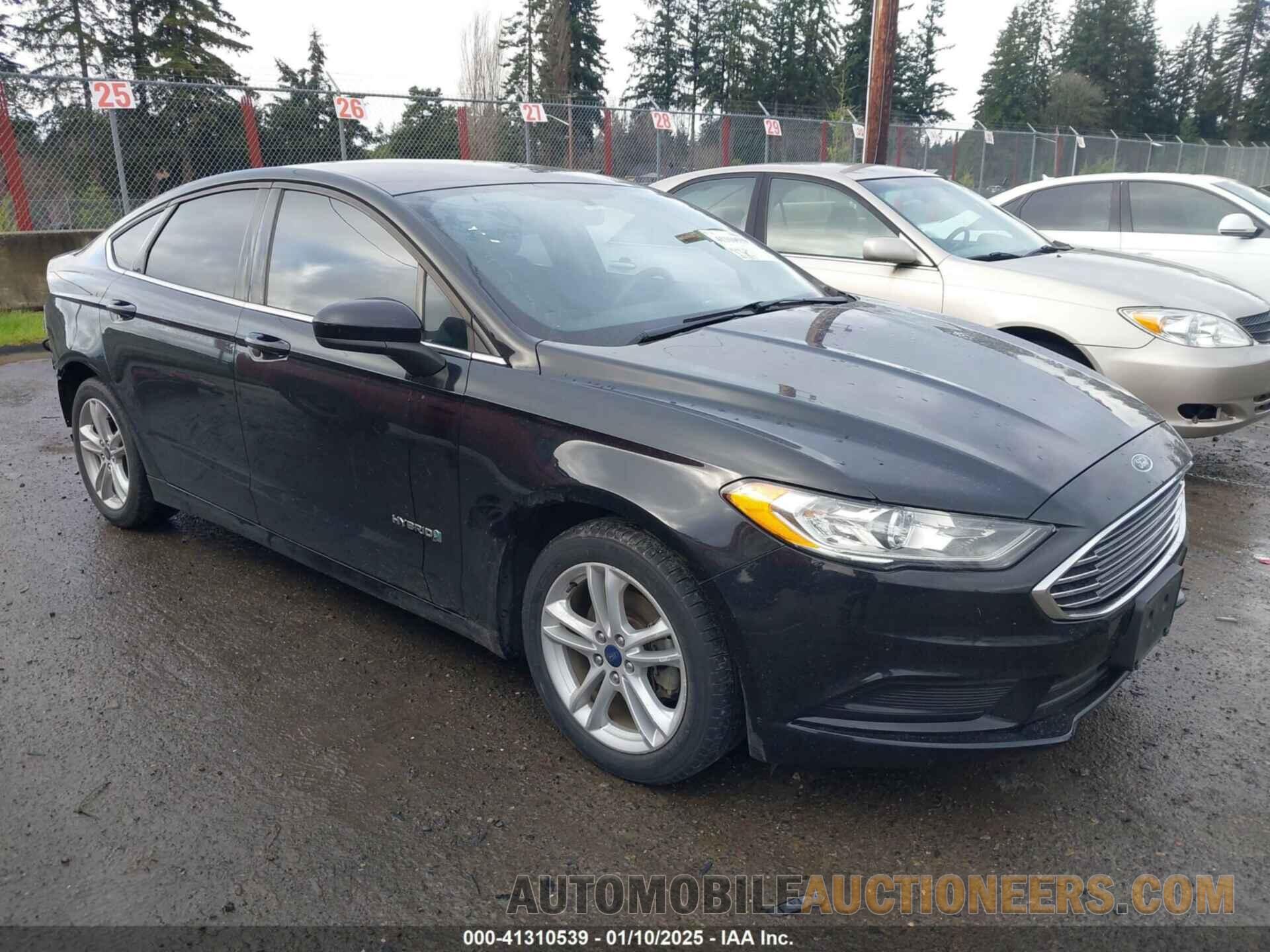 3FA6P0UU4JR182361 FORD FUSION HYBRID 2018