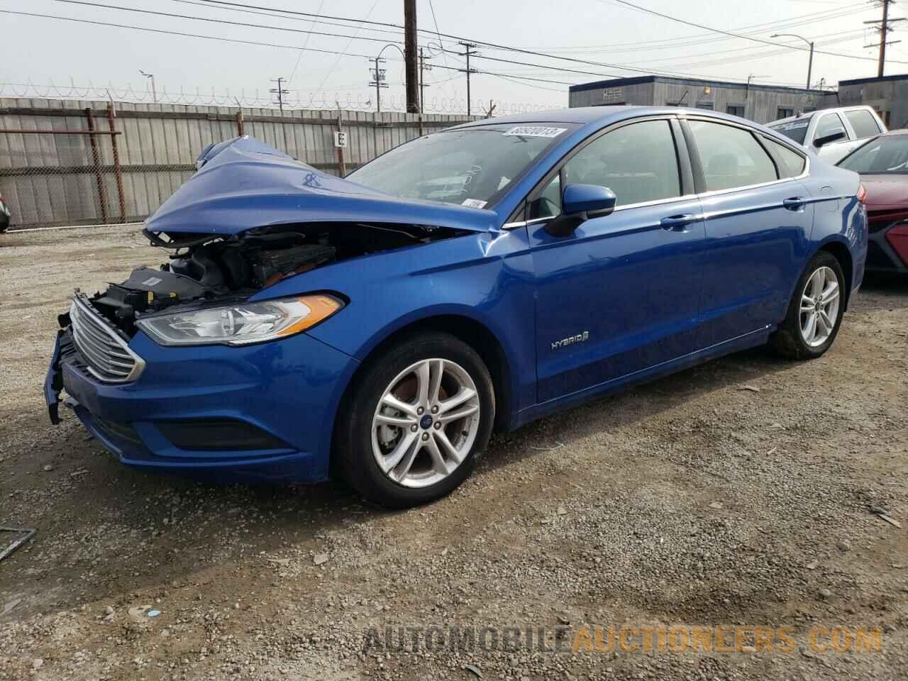 3FA6P0UU4JR273646 FORD FUSION 2018