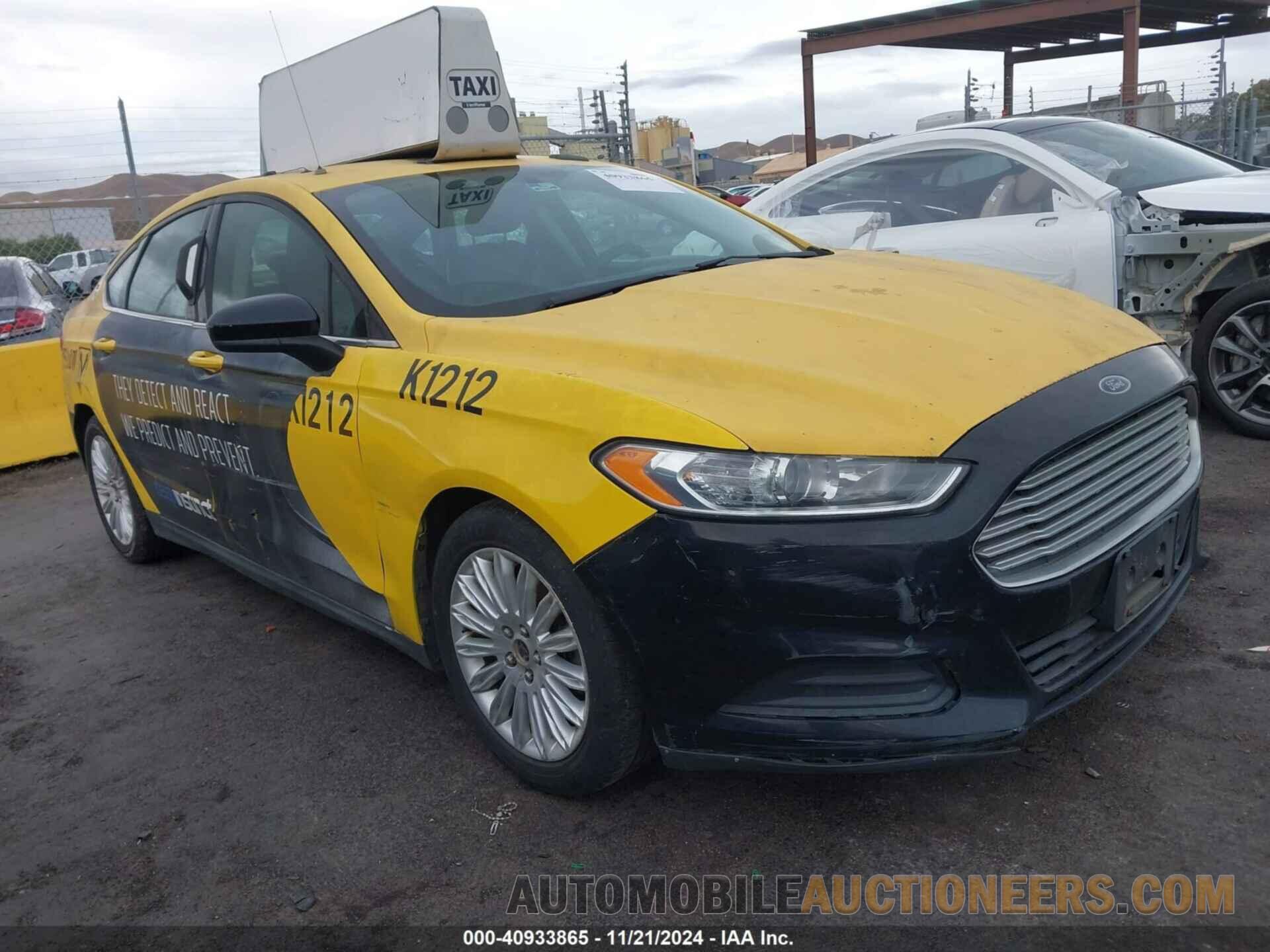 3FA6P0UU8GR176166 FORD FUSION HYBRID 2016