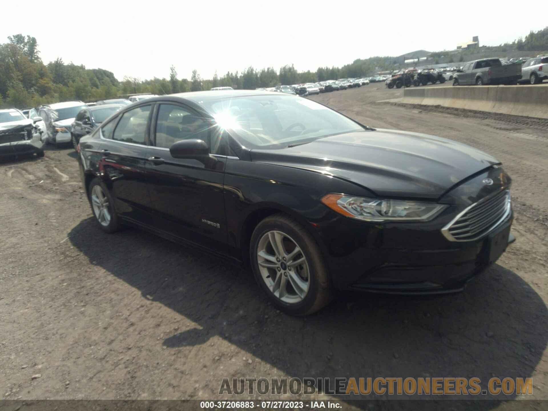 3FA6P0UU8JR100728 FORD FUSION HYBRID 2018