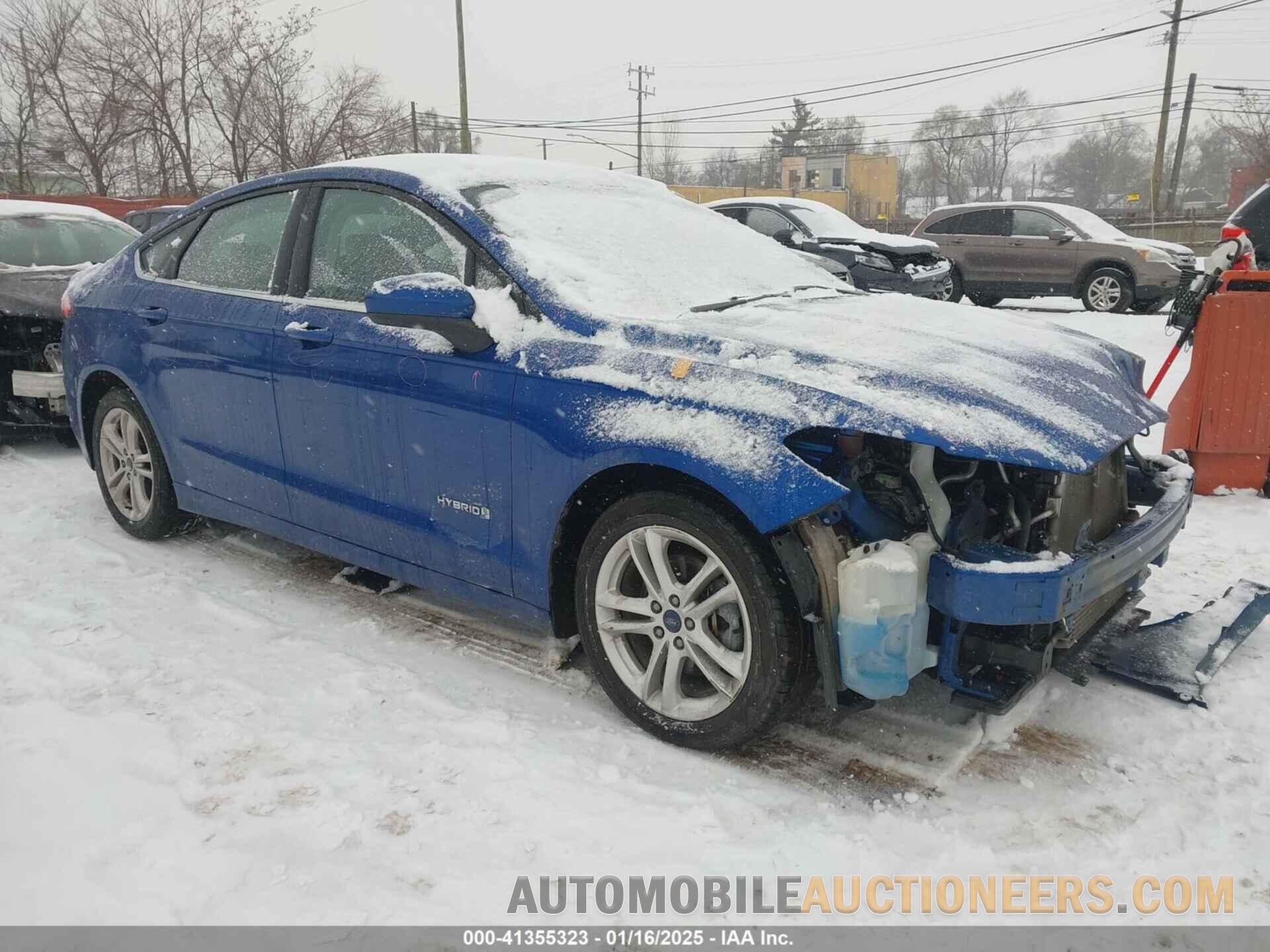 3FA6P0UU8JR122342 FORD FUSION HYBRID 2018