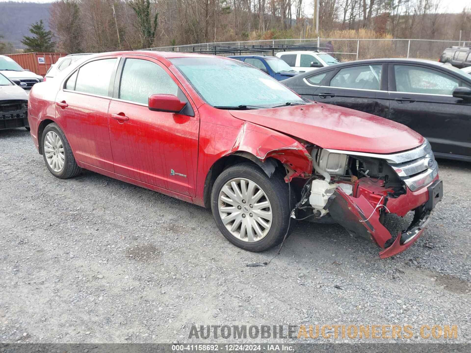 3FADP0L30CR235625 FORD FUSION HYBRID 2012