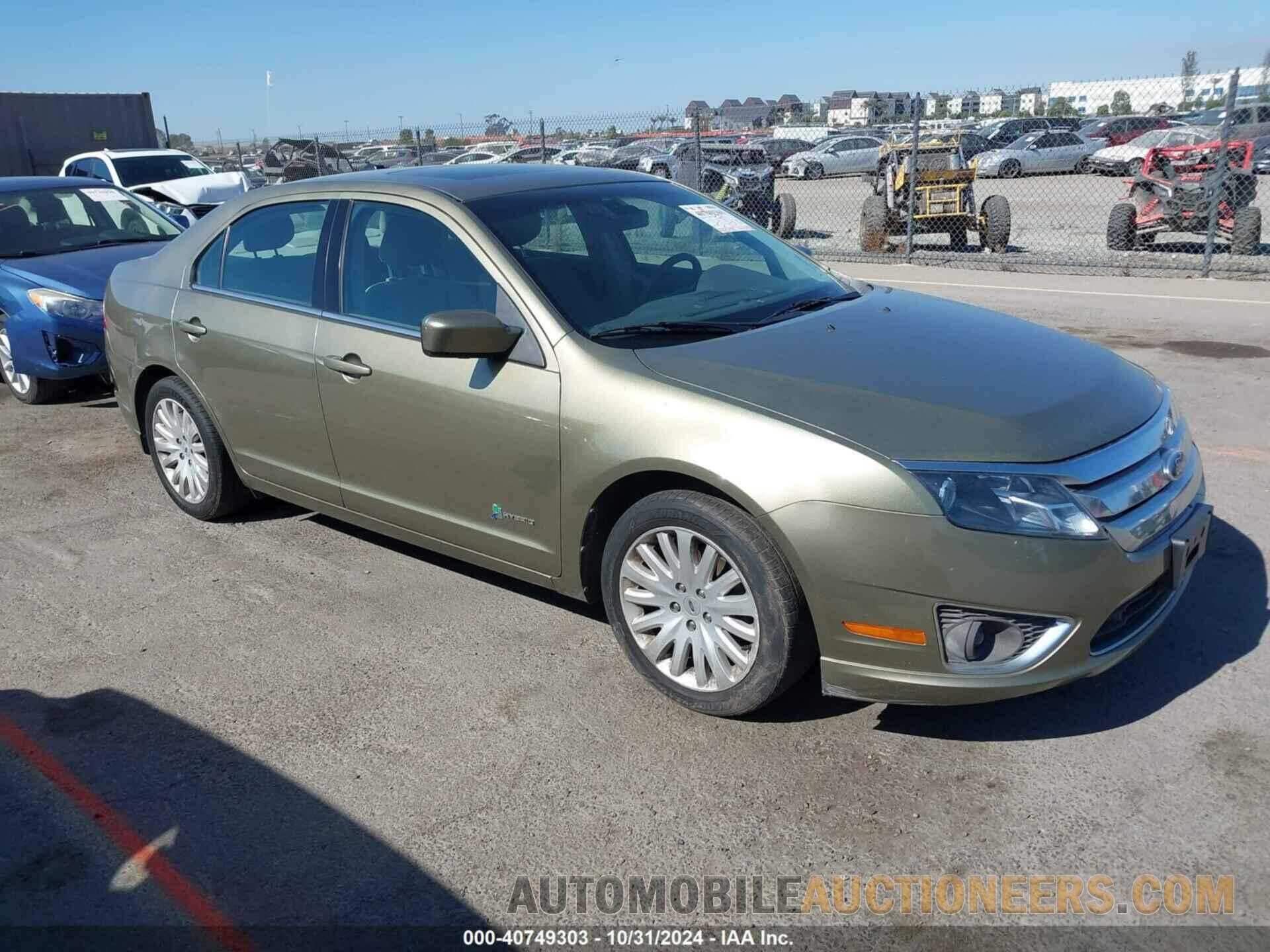 3FADP0L36CR220286 FORD FUSION HYBRID 2012