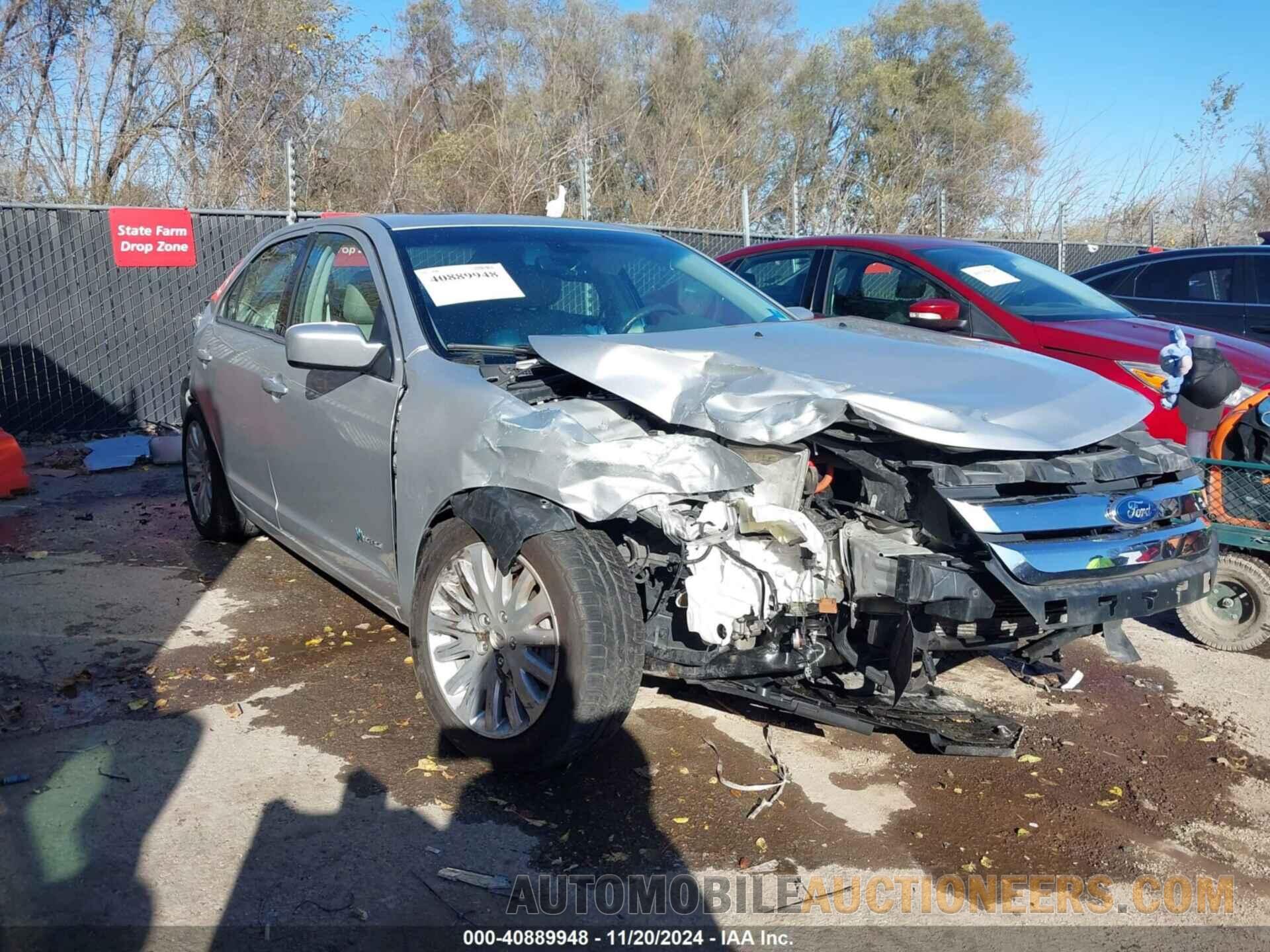 3FADP0L38CR186660 FORD FUSION HYBRID 2012