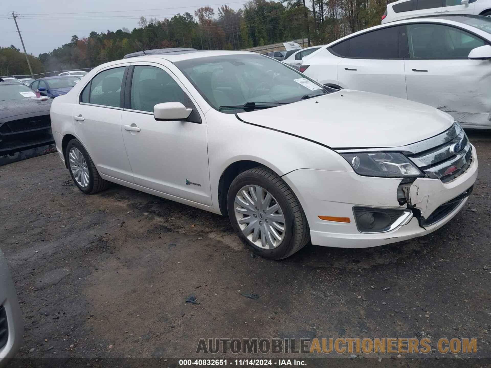 3FADP0L38CR234884 FORD FUSION HYBRID 2012