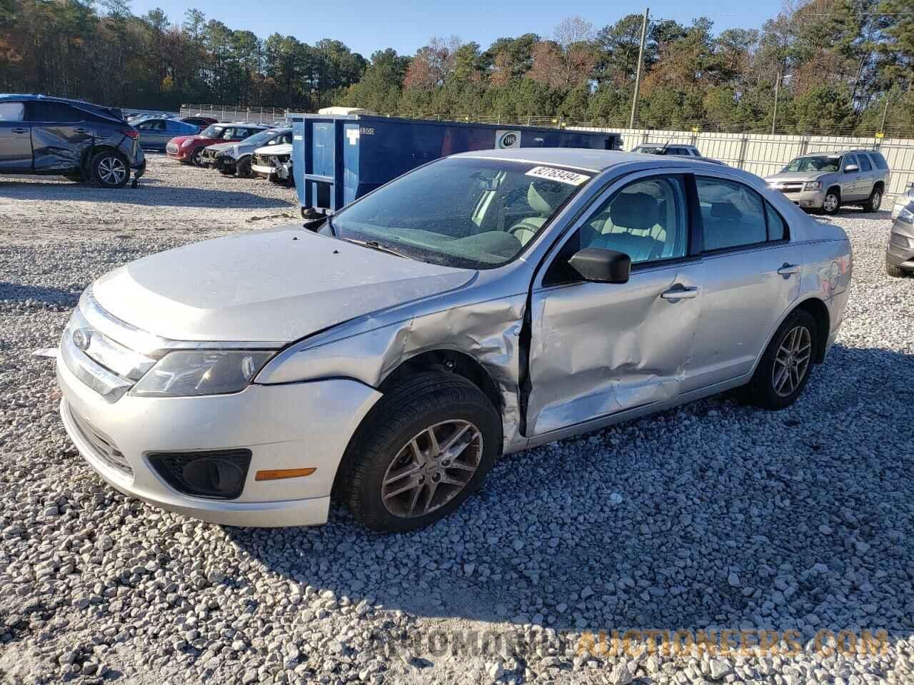 3FAHP0GA1CR372907 FORD FUSION 2012