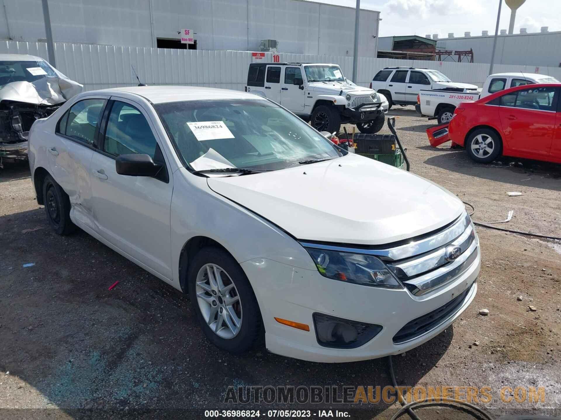 3FAHP0GA2CR309976 FORD FUSION 2012