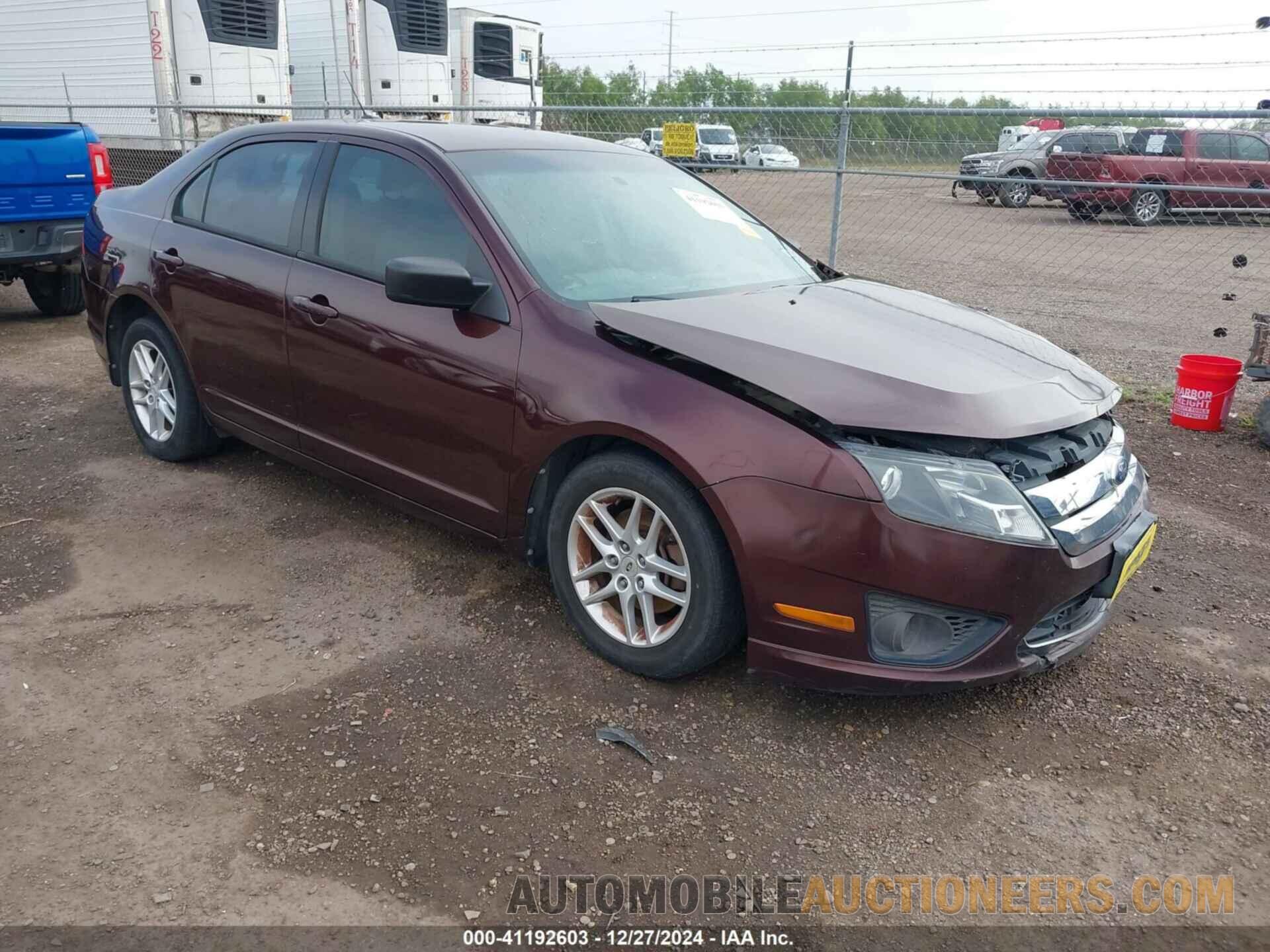 3FAHP0GA3CR217940 FORD FUSION 2012