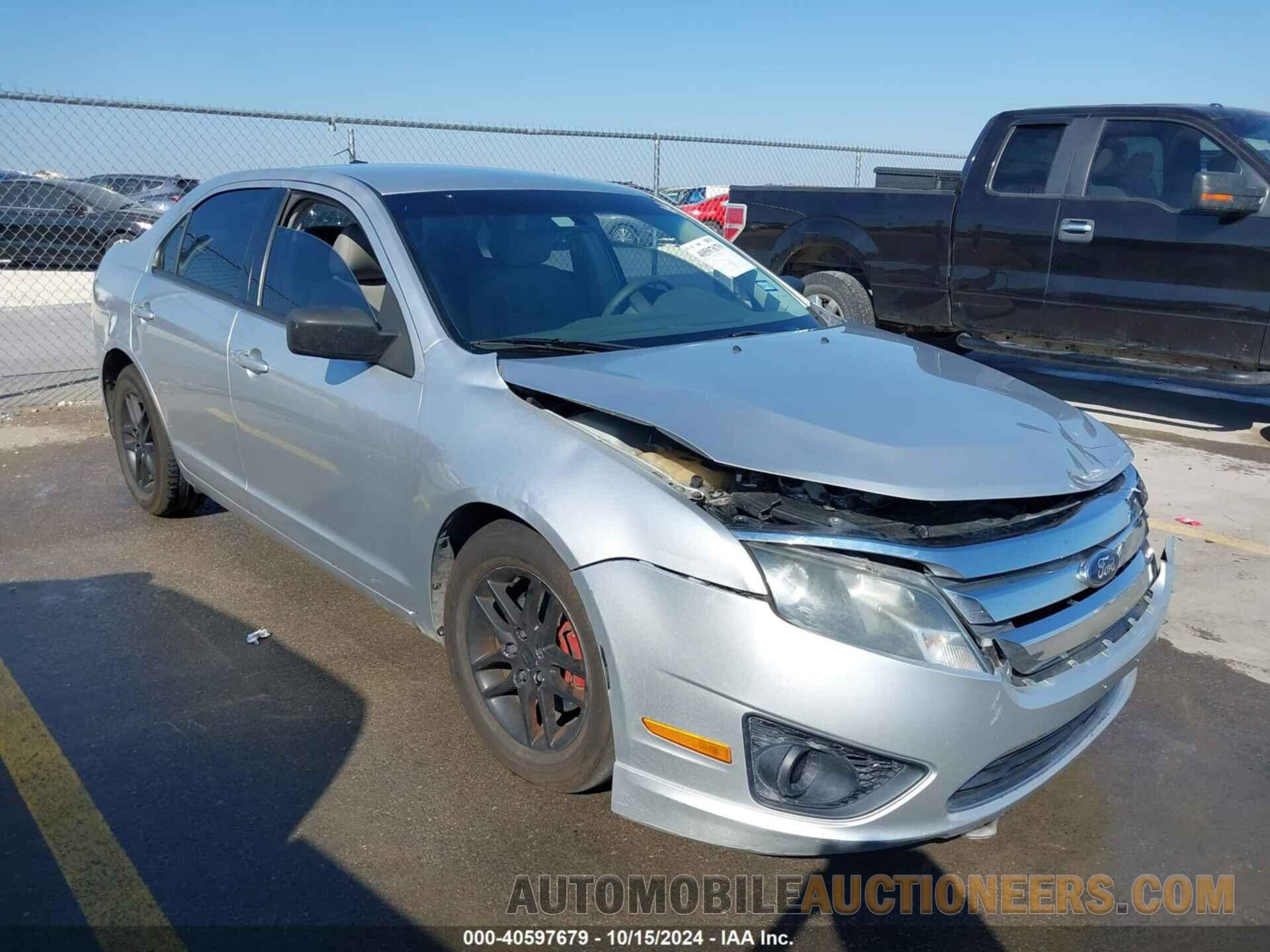 3FAHP0GA3CR345143 FORD FUSION 2012