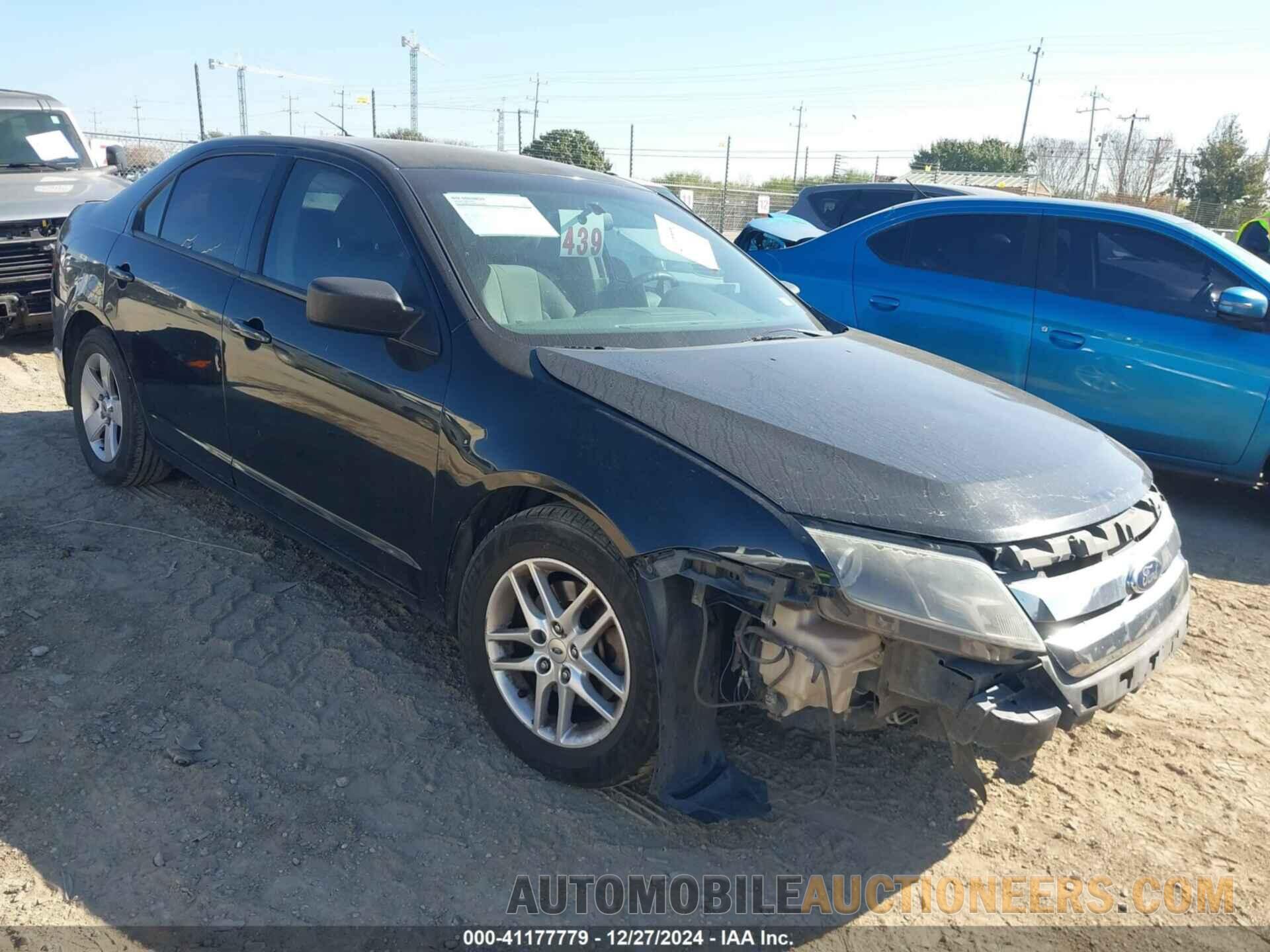 3FAHP0GA4BR210770 FORD FUSION 2011