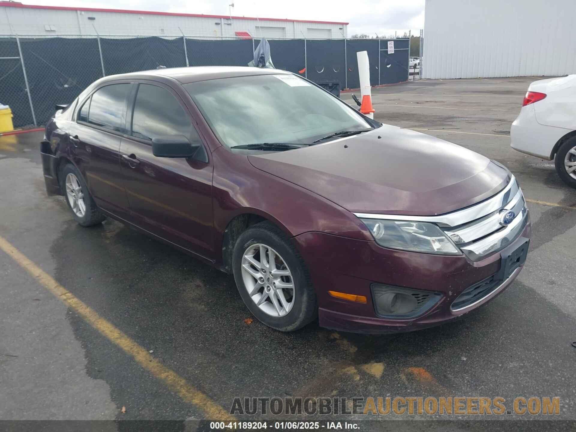 3FAHP0GA4BR321867 FORD FUSION 2011